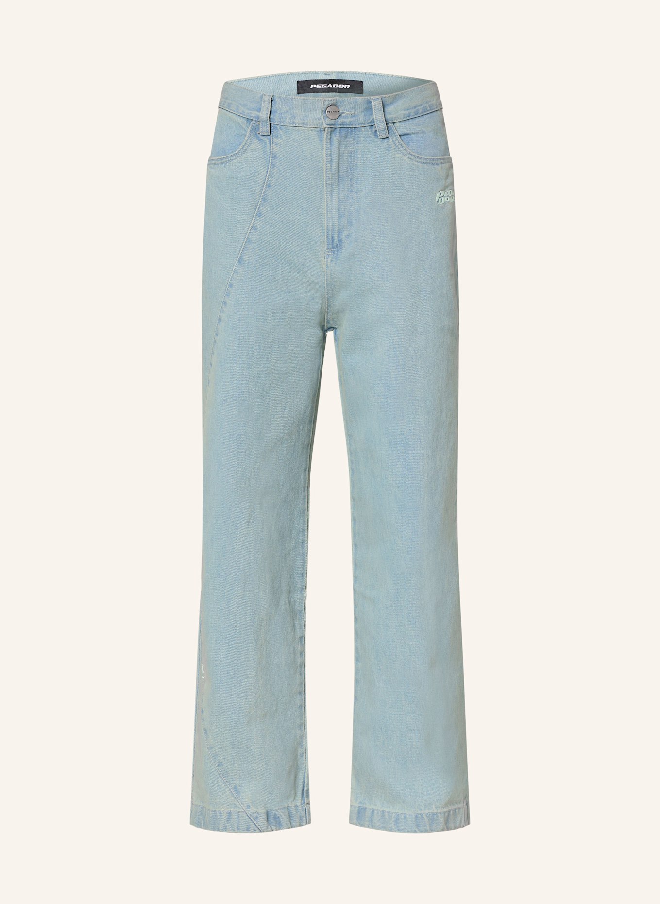 PEGADOR Jeans WACO Wide Baggy Fit: 082 SAND WASHED BLUE