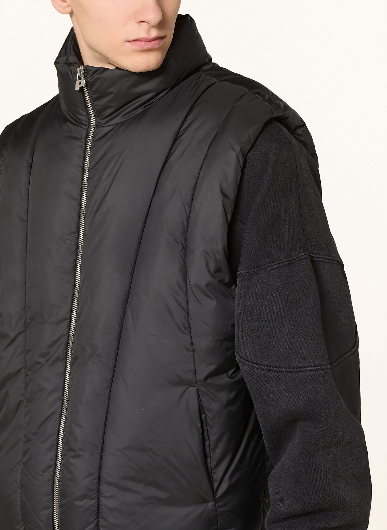 PEGADOR Steppweste MARCIO: SCHWARZ