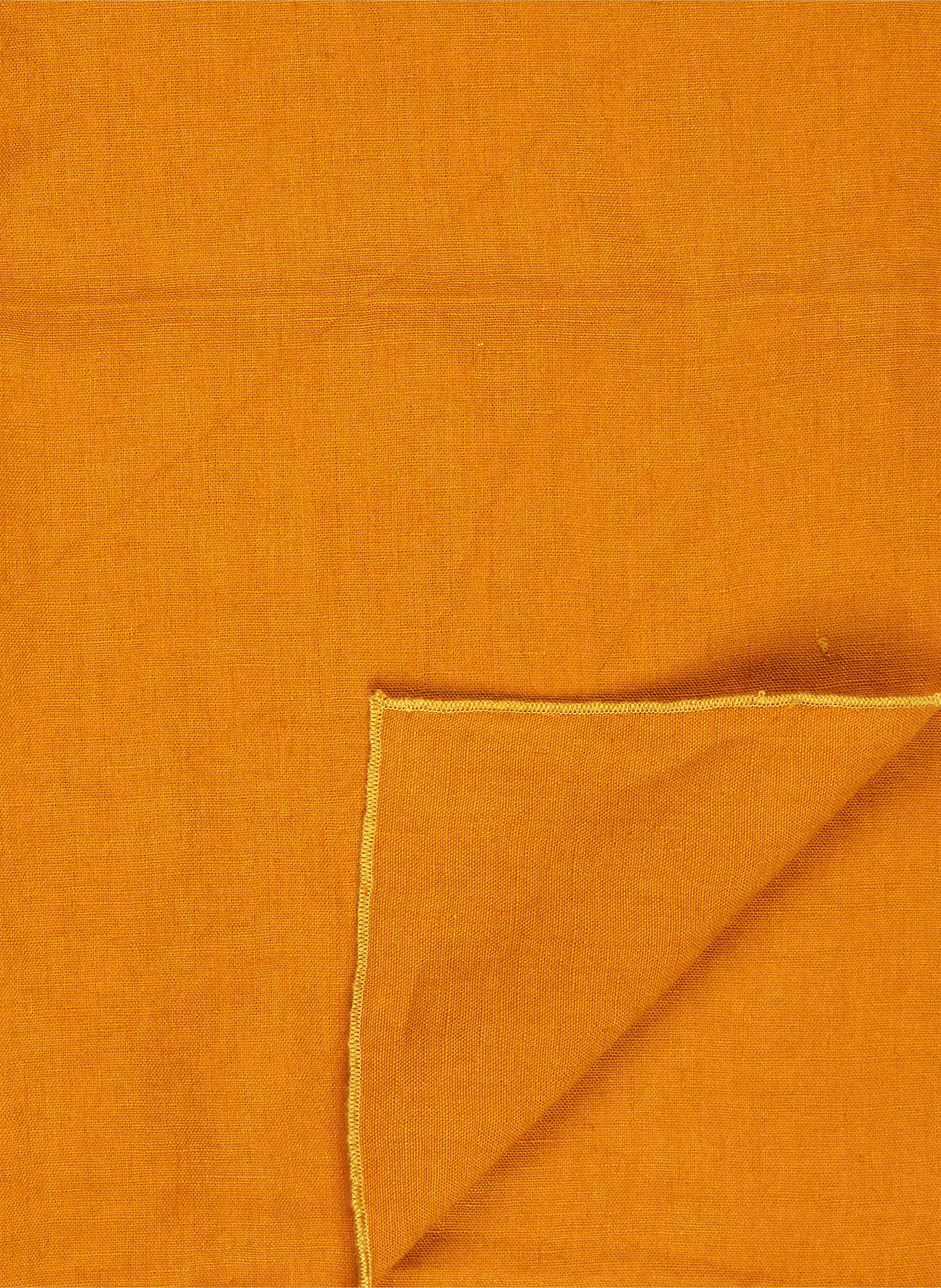 Westwing Collection Serwetki tkaninowe KENNEDY z lnu, zestaw 4 szt.: POMARAŃCZOWY