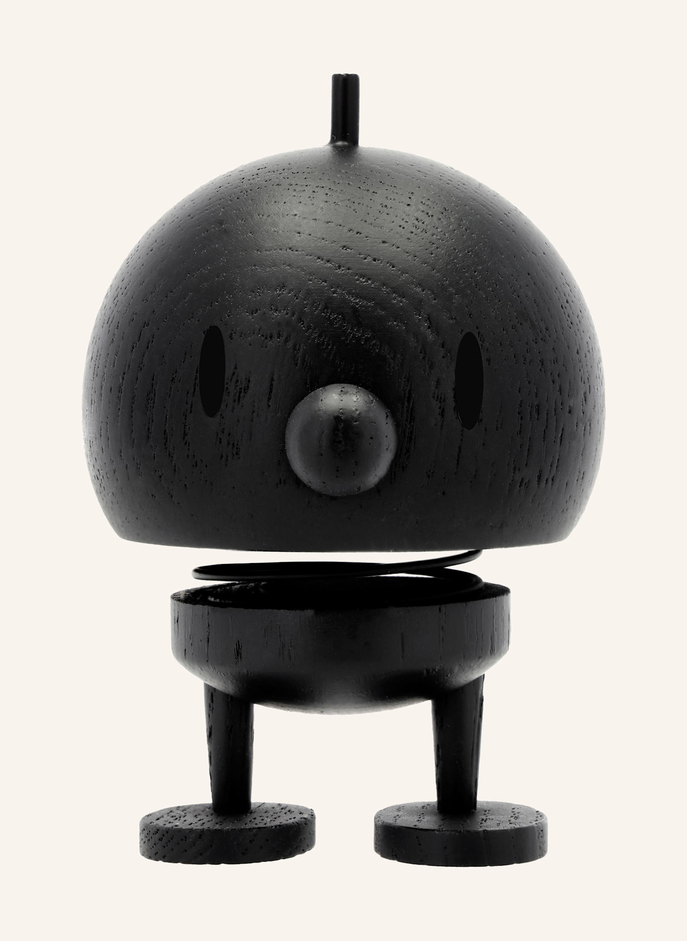 Hoptimist Figurka dekoracyjna BUMBLE MEDIUM: CZARNY