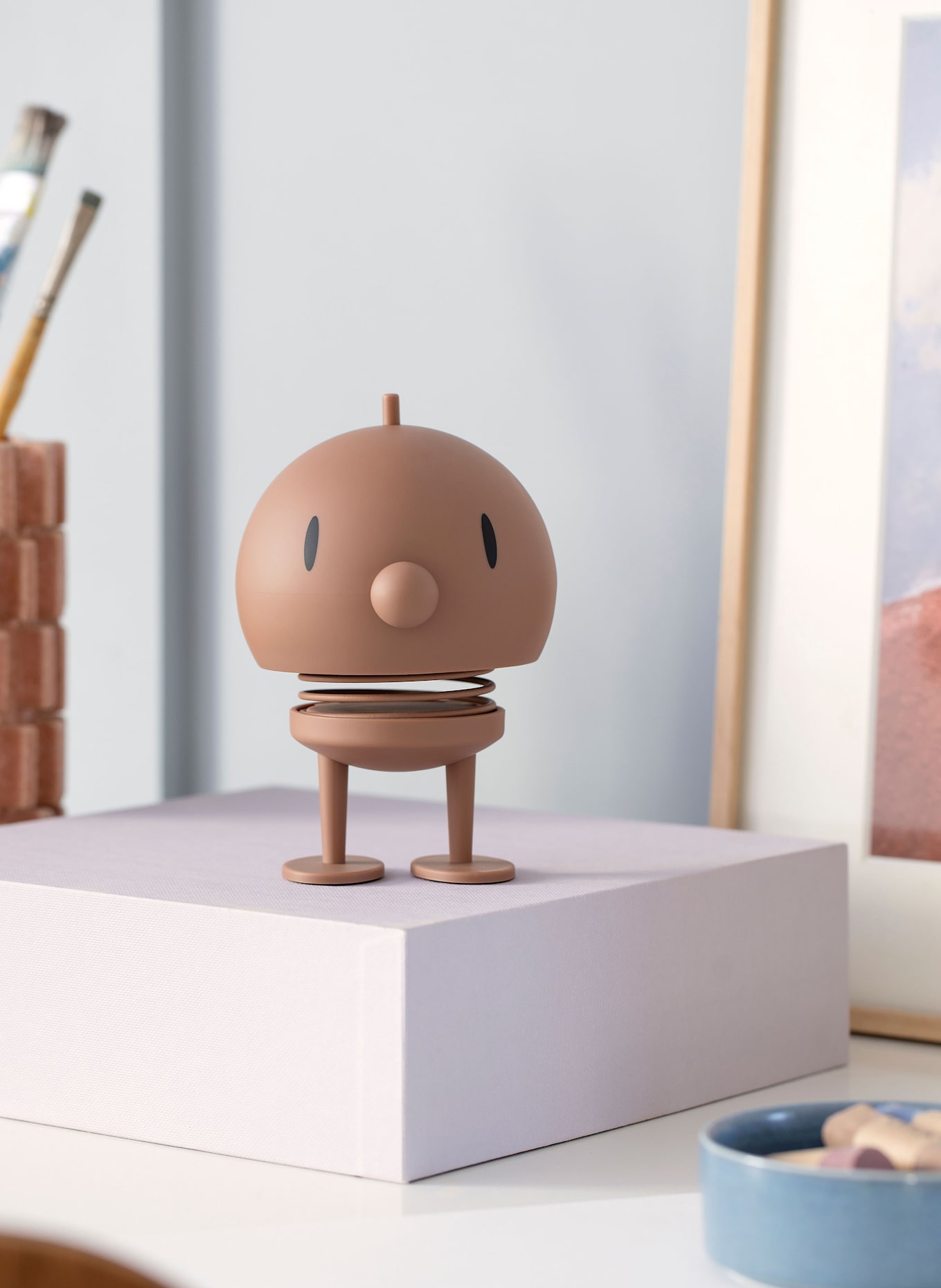 Hoptimist Dekofigur BUMBLE LARGE: BRAUN