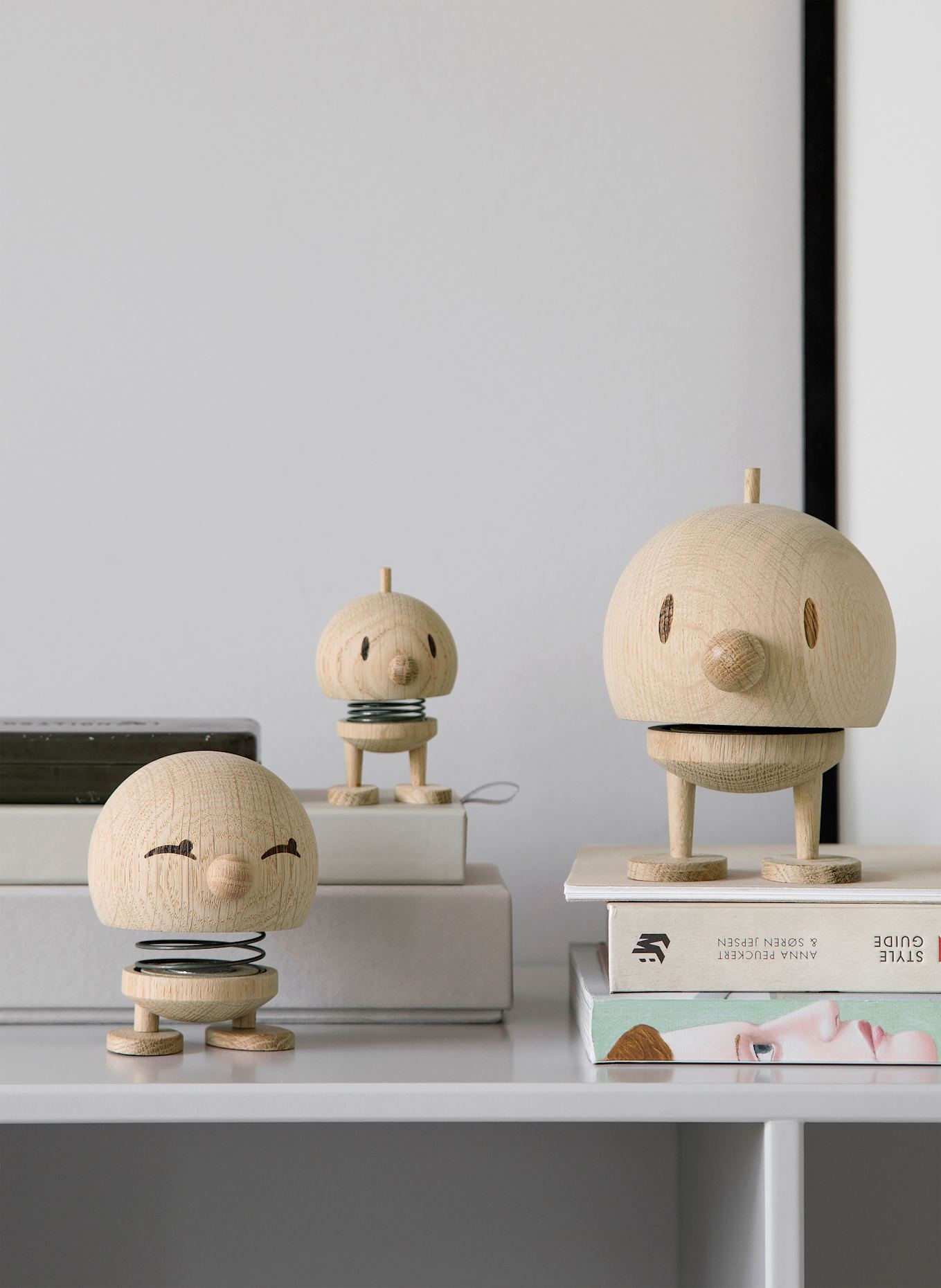 Hoptimist Dekofigur BIMBLE MEDIUM: HELLBRAUN