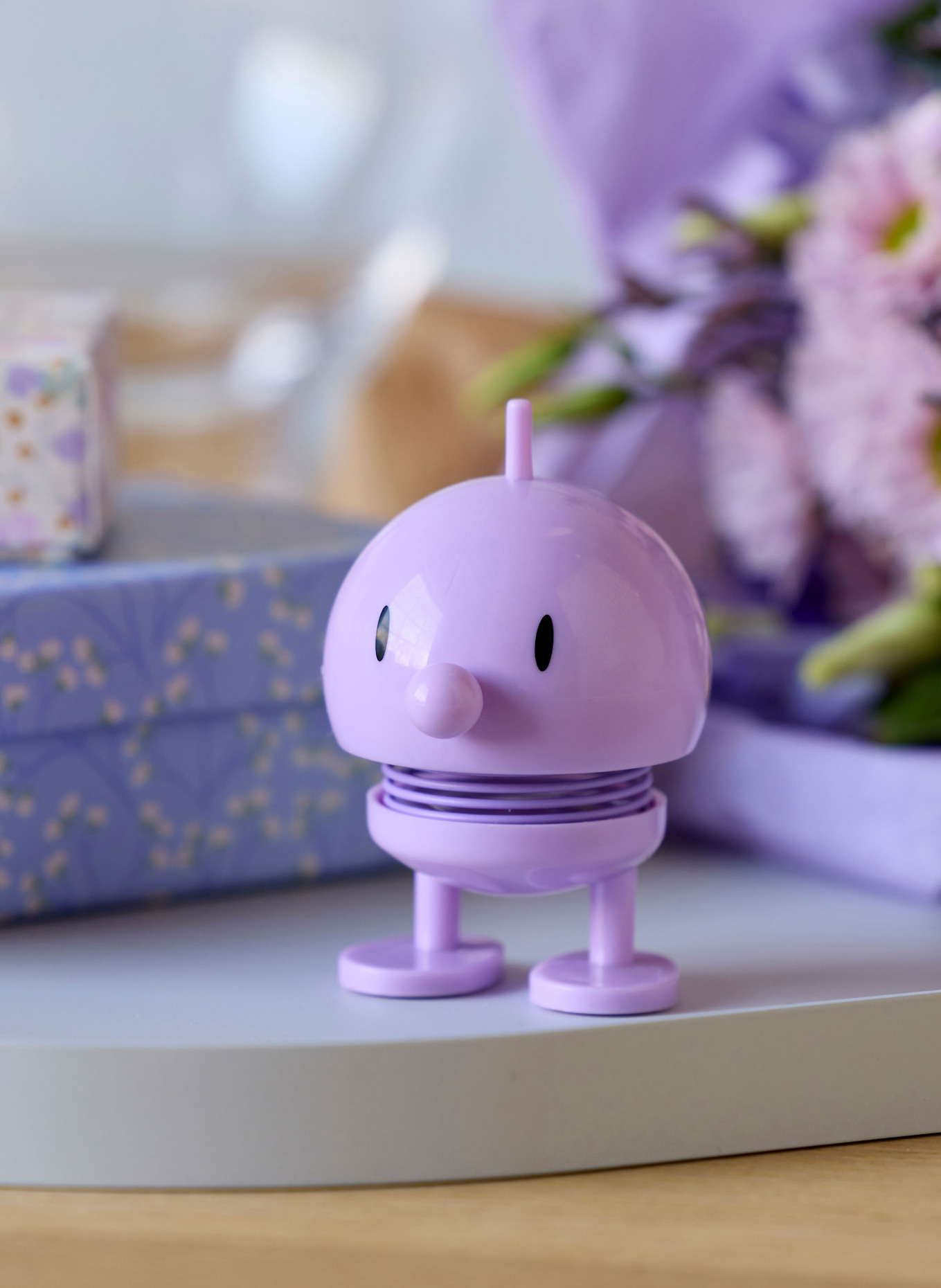 Hoptimist Dekofigur BUMBLE SMALL: HELLLILA