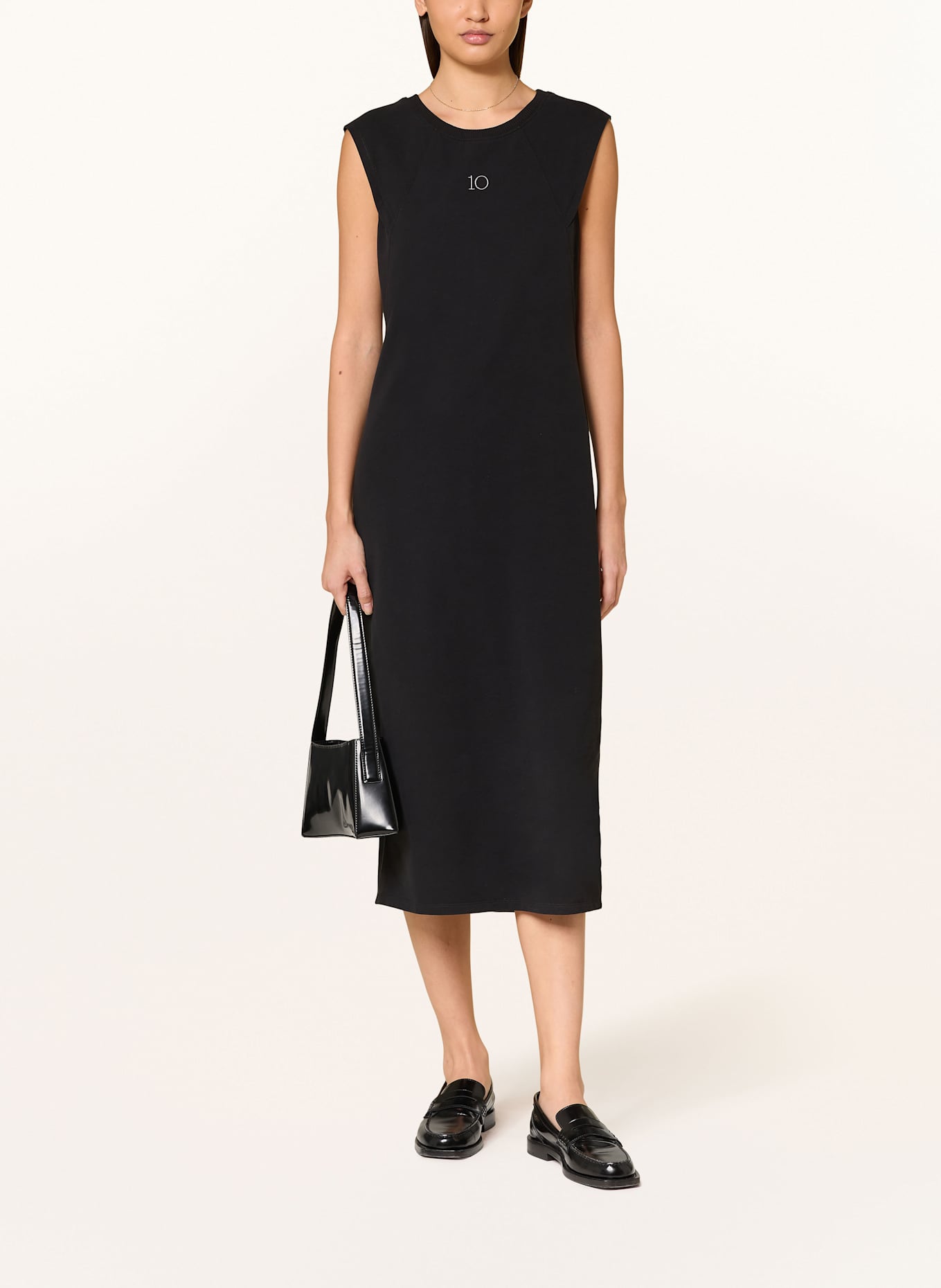 10DAYS Sweatkleid: SCHWARZ