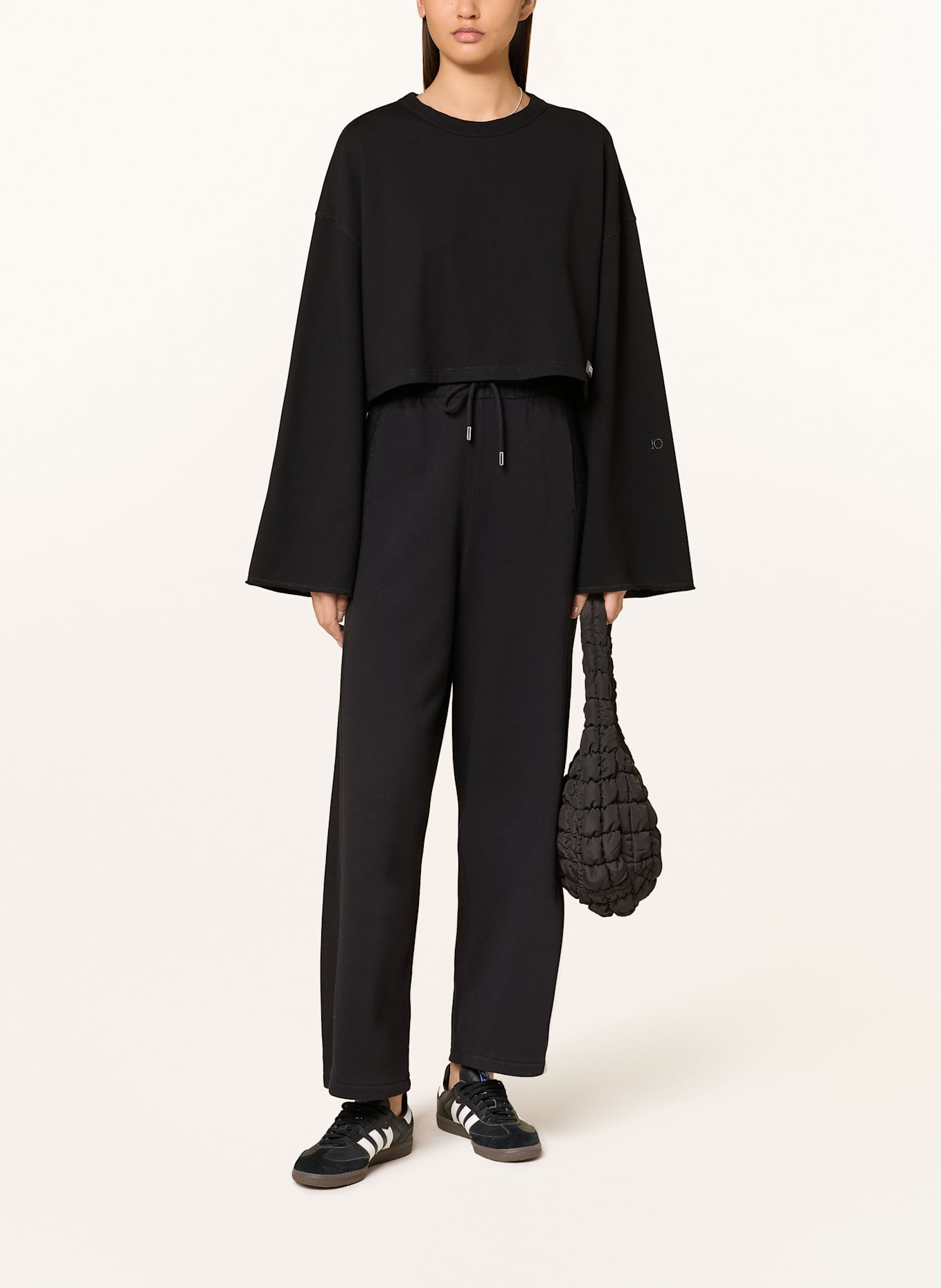 10DAYS Sweatpants: BLACK