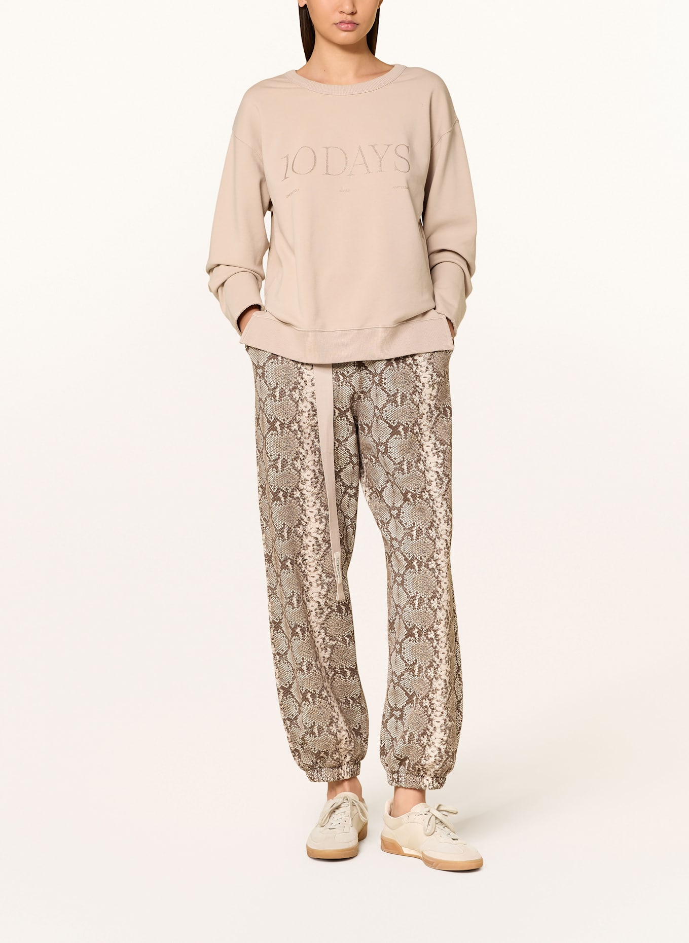 10DAYS Bluza nierozpinana: JASNOBRĄZOWY