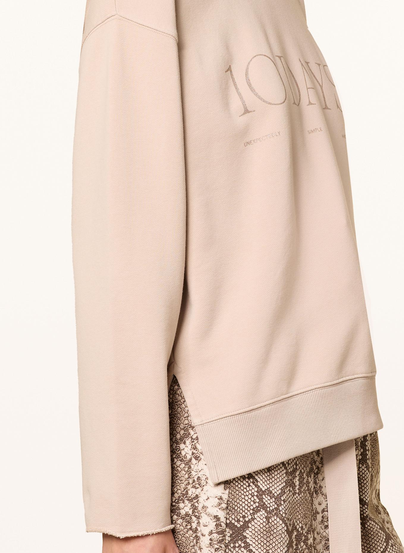 10DAYS Bluza nierozpinana: JASNOBRĄZOWY