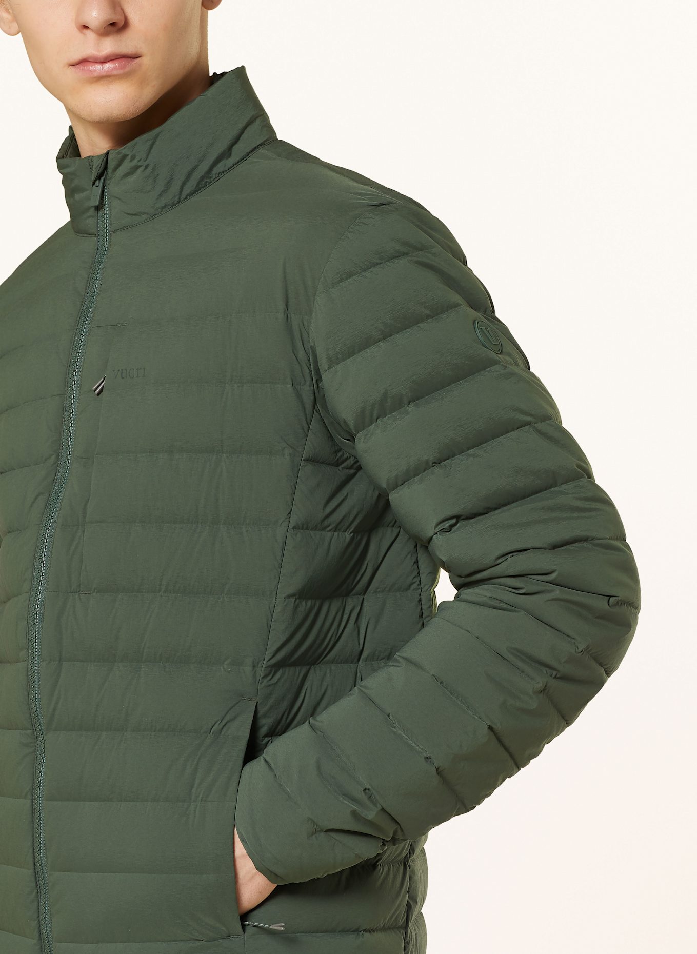 vuori Funkční bunda STEADFAST: TMAVĚ ZELENÁ