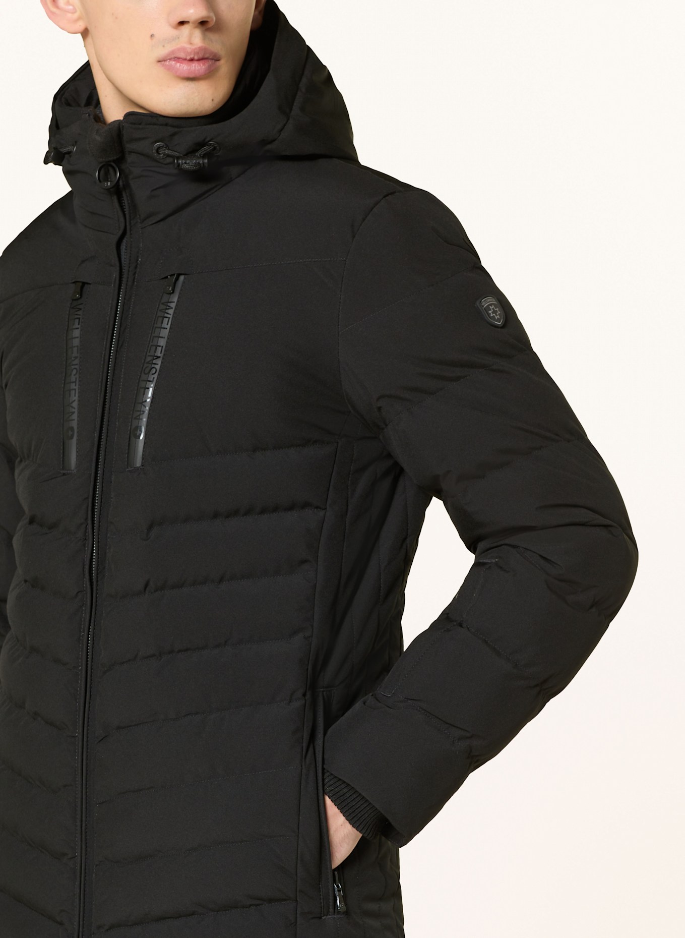 WELLENSTEYN Steppjacke CARMENERE: SCHWARZ