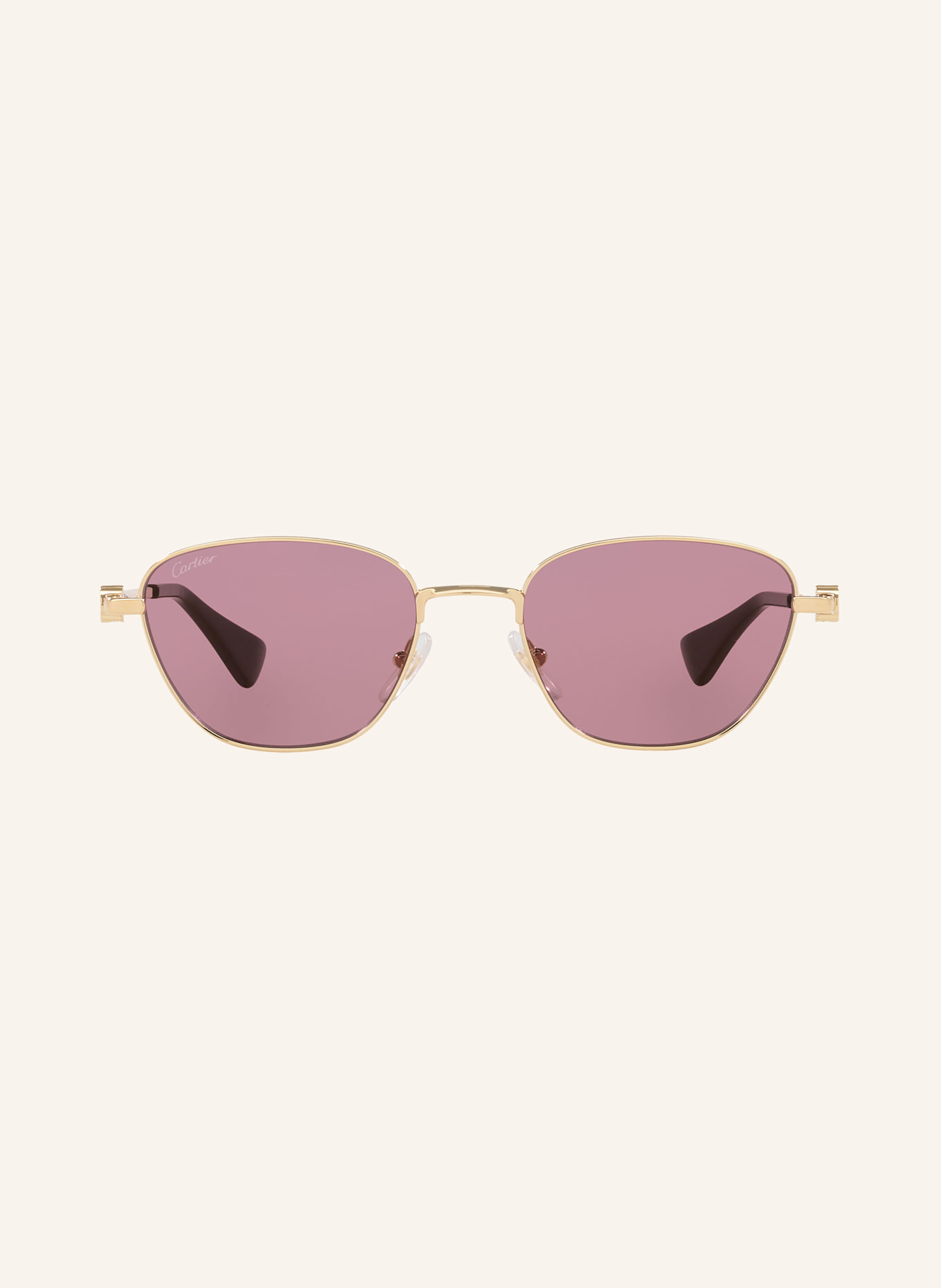 Cartier Sonnenbrille CT0469S: 2300S1 - GOLD/ LILA