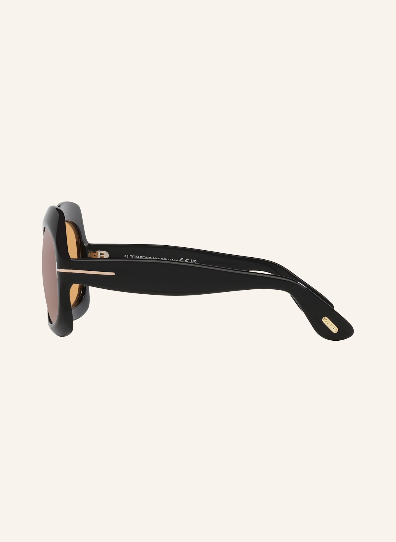 TOM FORD Sonnenbrille TR001878: 1330D1 - SCHWARZ/ BRAUN