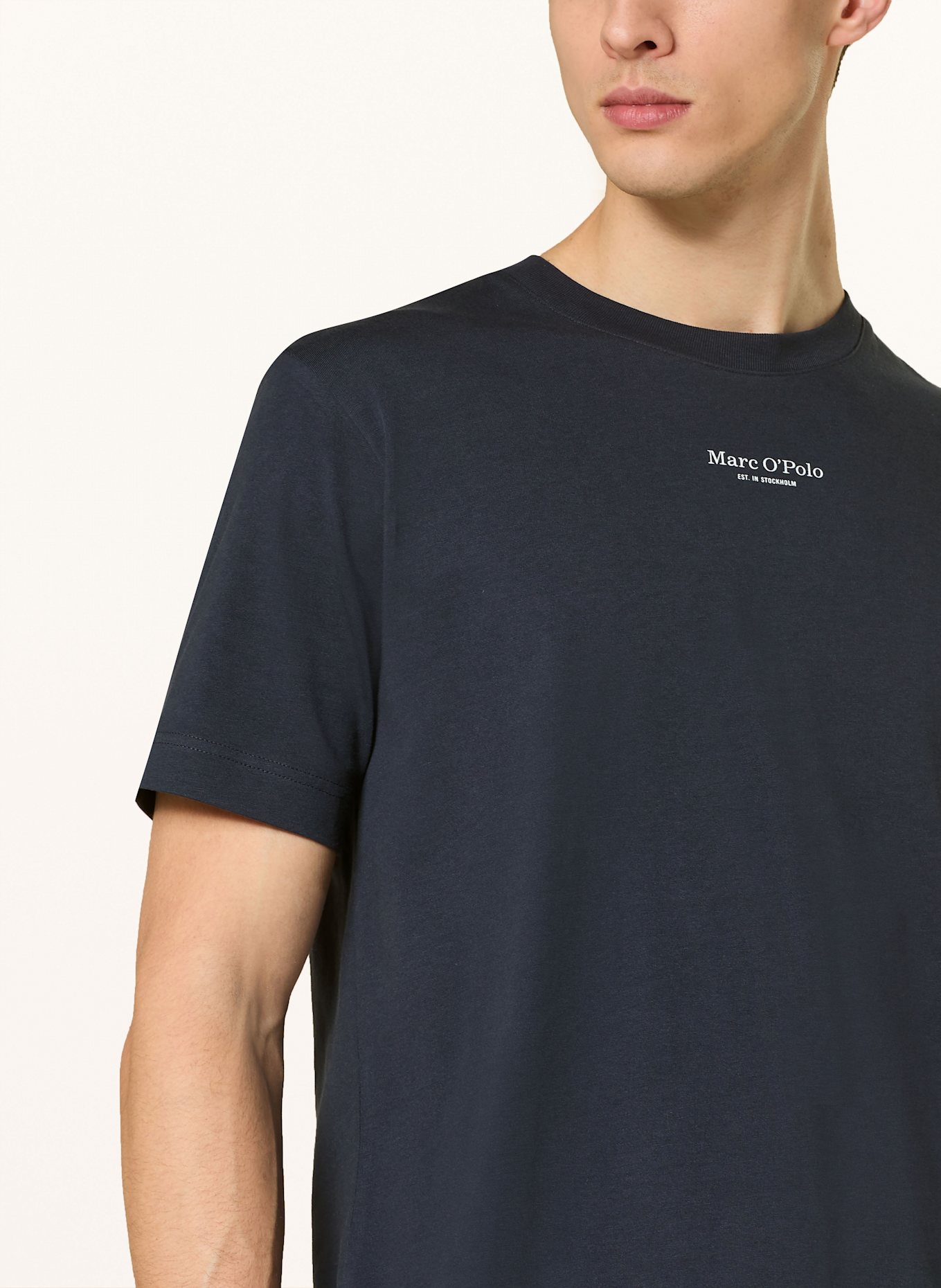Marc O'Polo T-Shirt: DUNKELBLAU