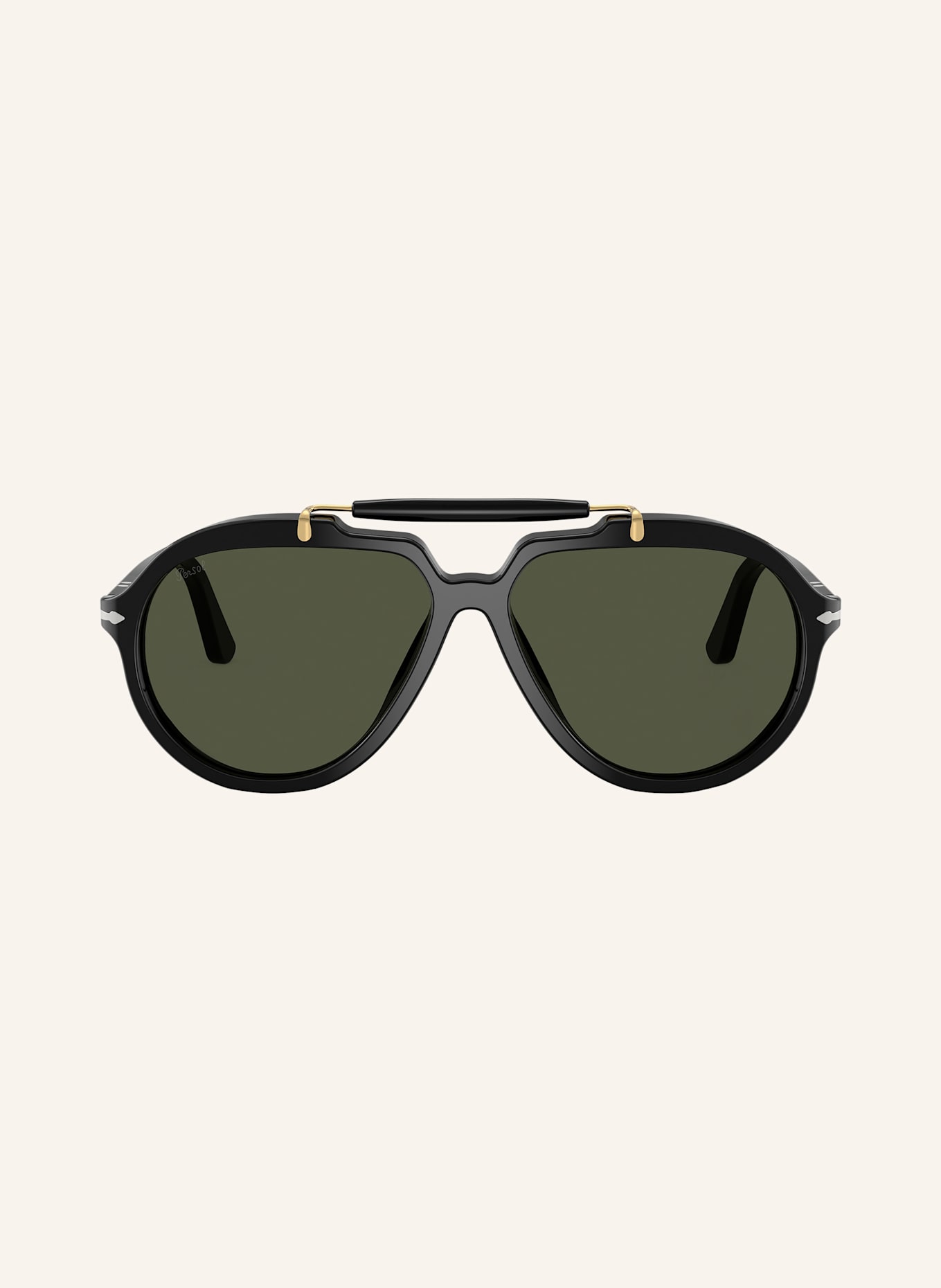 Persol Lunettes de soleil PO0202S: 95/31 - NOIR/ VERT