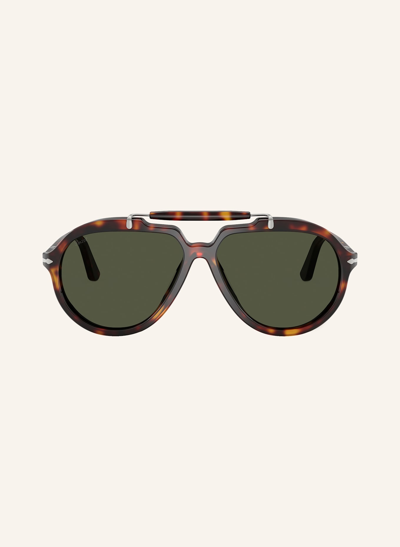 Persol Sunglasses PO0202S, Color: 24/31 - HAVANA/DARK GREEN (Image 2)