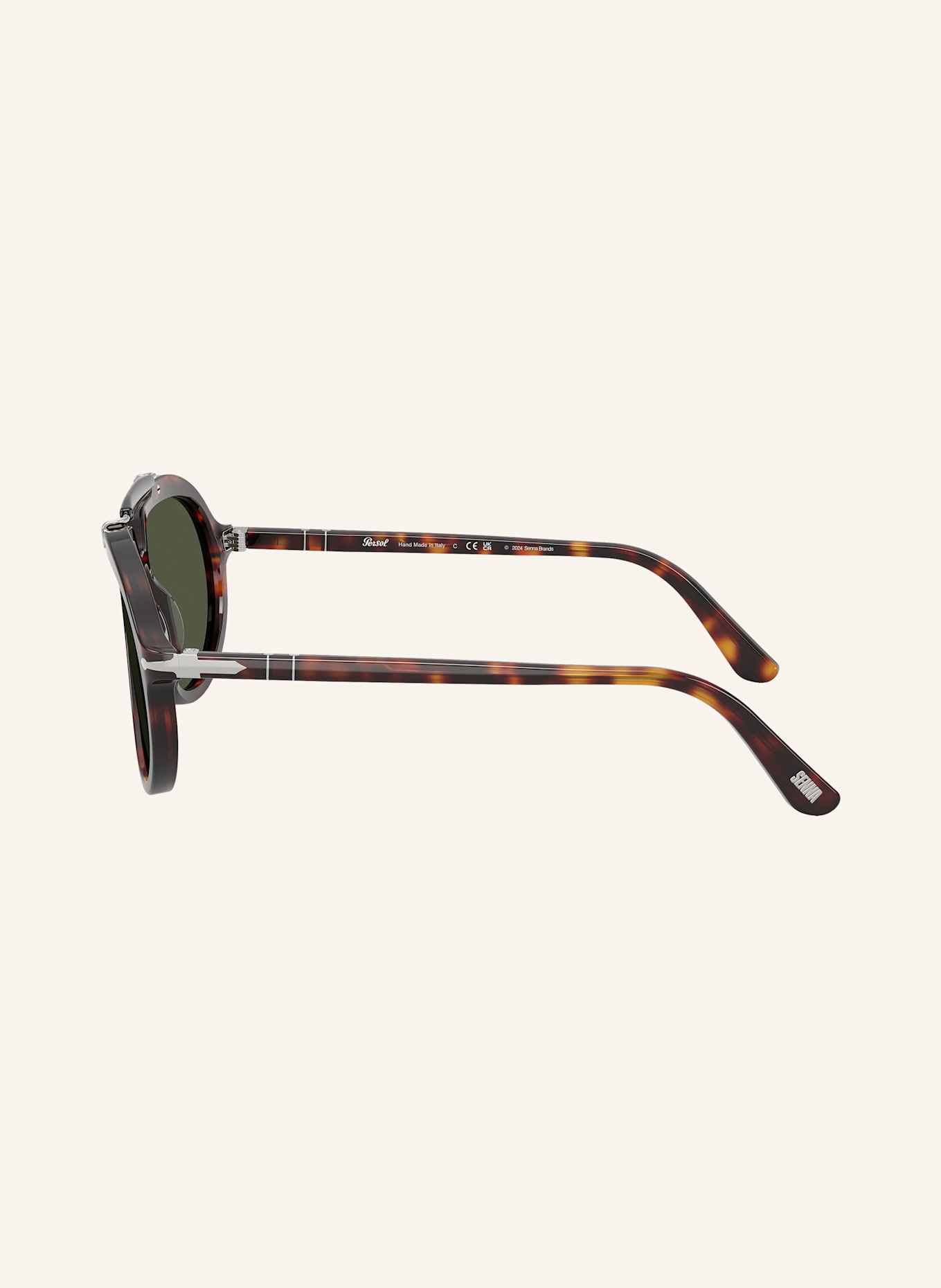 Persol Sunglasses PO0202S, Color: 24/31 - HAVANA/DARK GREEN (Image 3)