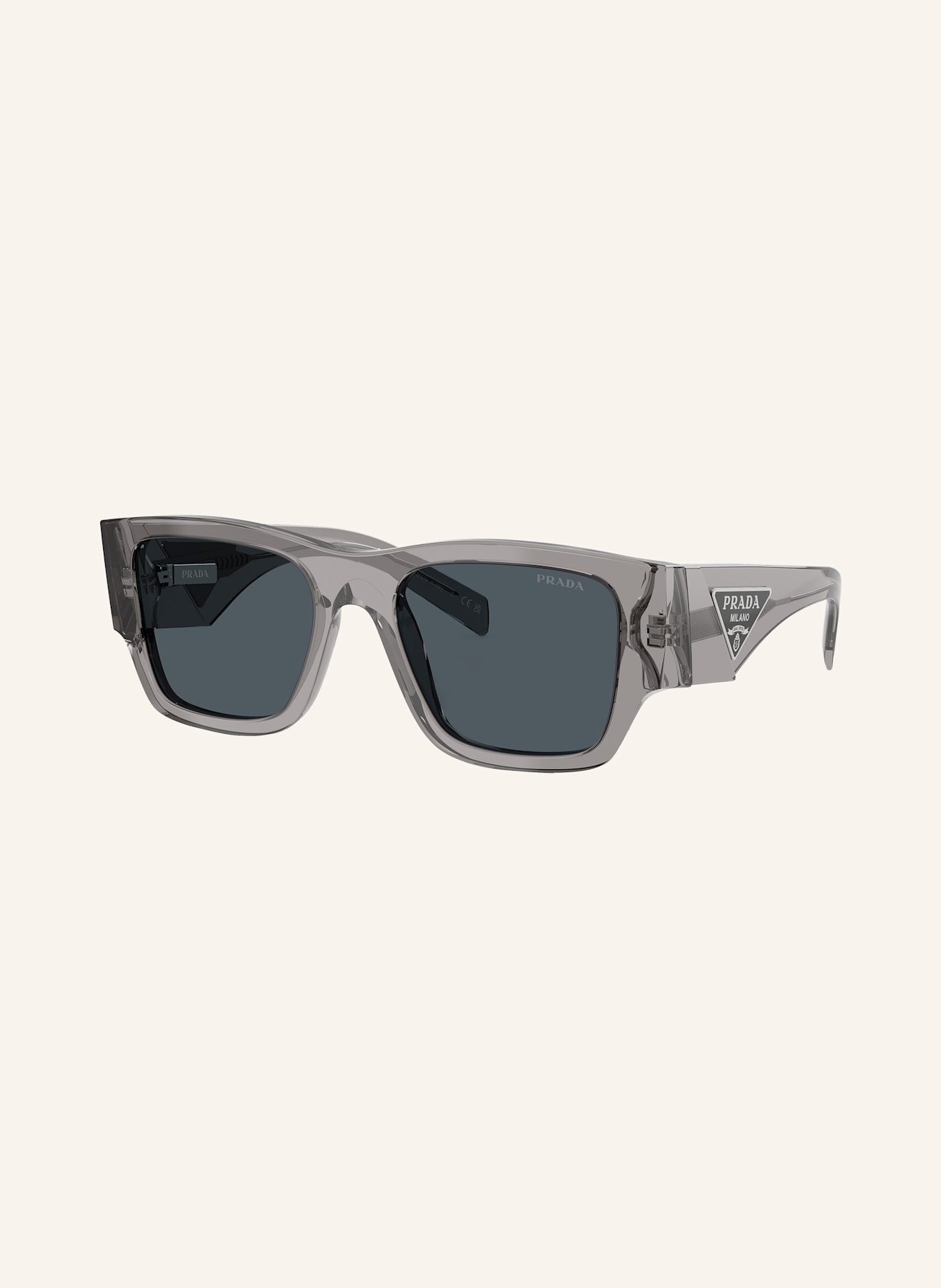 PRADA Sonnenbrille PR10ZS: 16Z70B - GRAU/ DUNKELGRAU