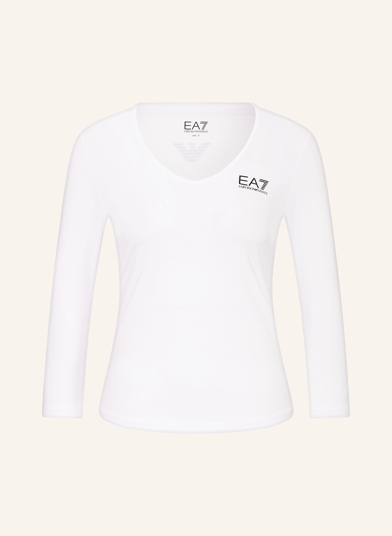 EA7 EMPORIO armani sneakers Longsleeve: WEISS