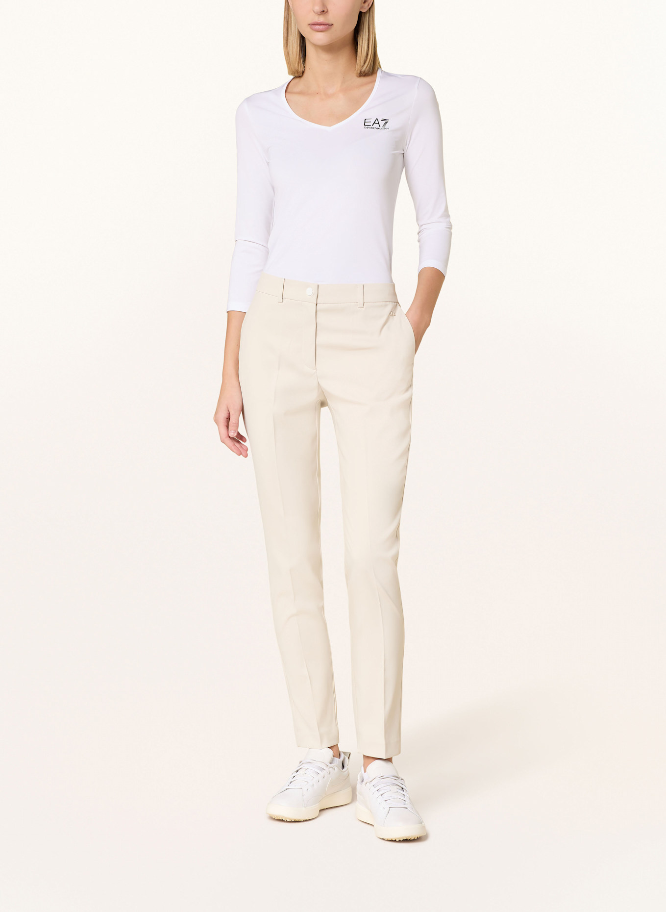 EA7 EMPORIO armani sneakers Longsleeve: WEISS