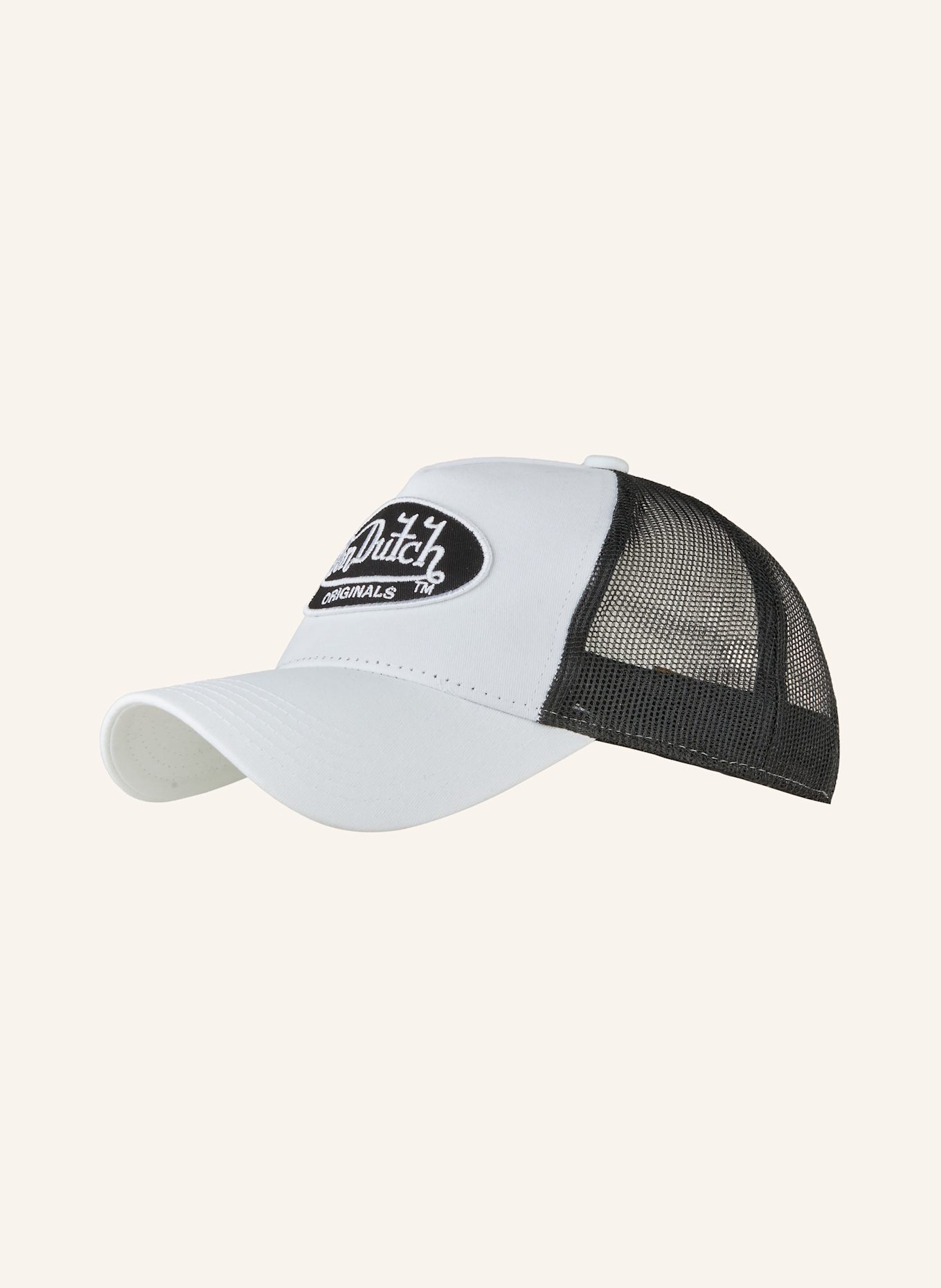 von Dutch Cap TRUCKER BOSTON in black/ white