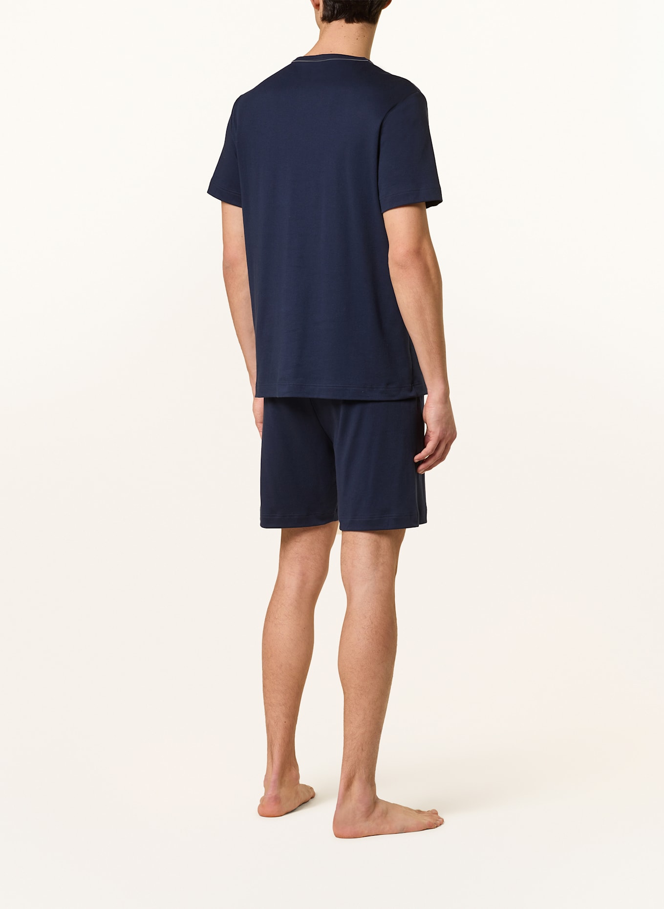 mey Shorty-Schlafanzug Serie PURE NIGHT: DUNKELBLAU