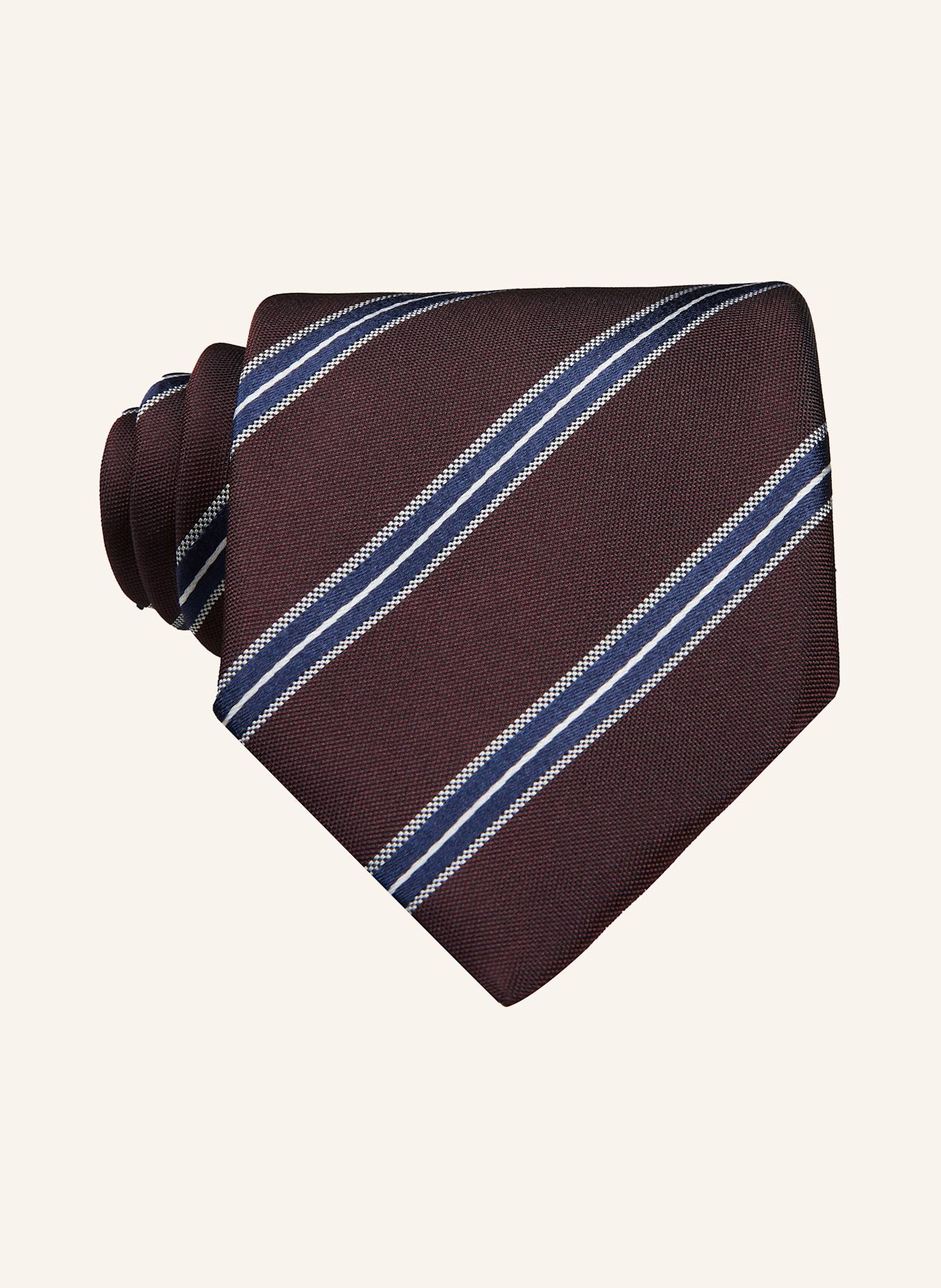 ZEGNA Tie: DARK RED / DARK BLUE