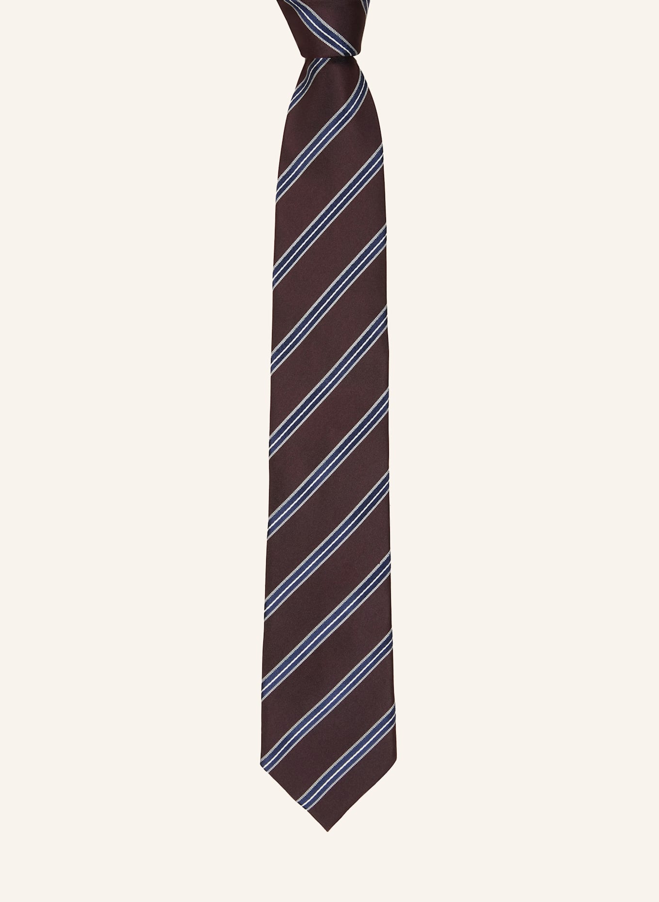 ZEGNA Tie: DARK RED / DARK BLUE