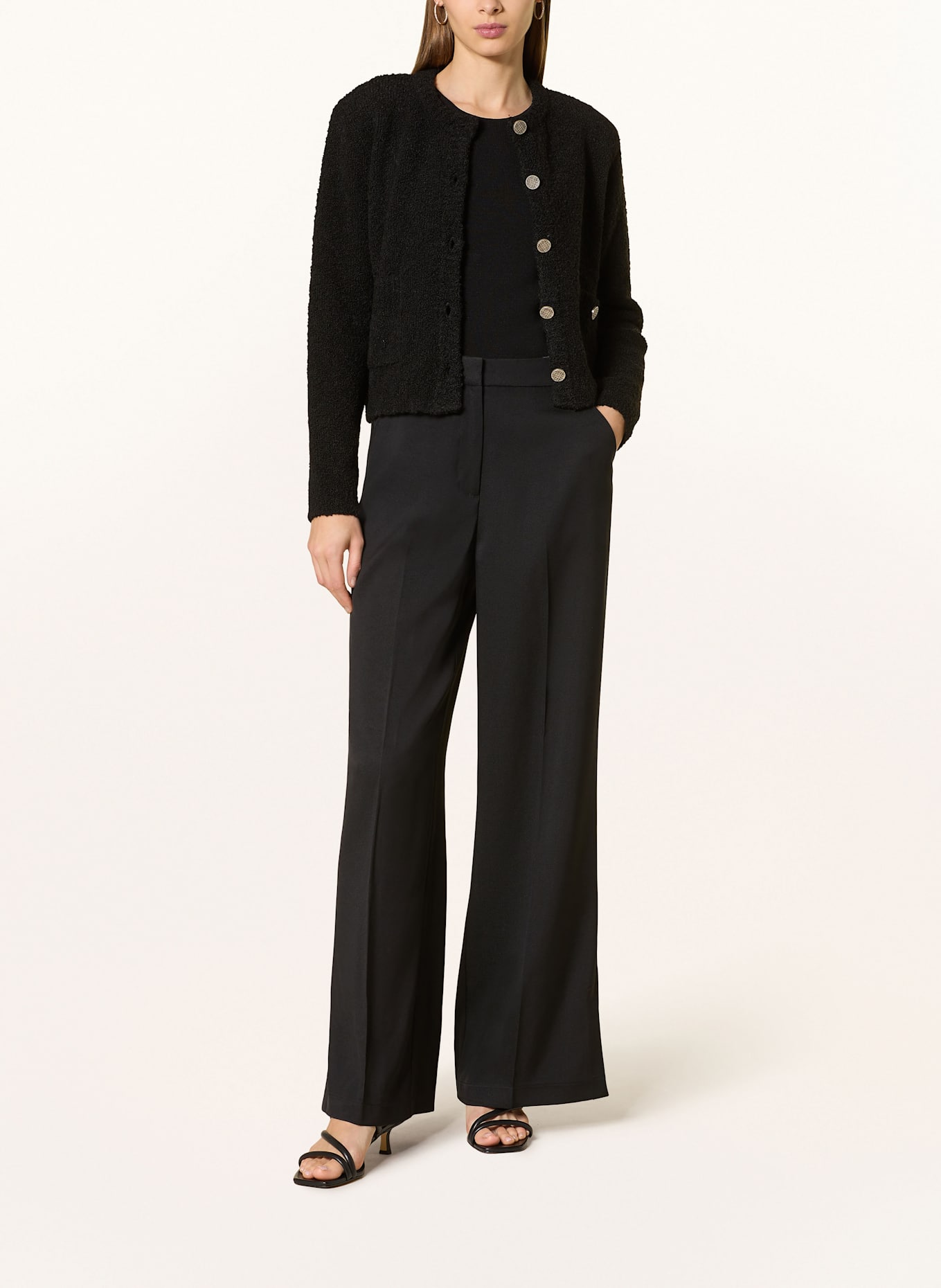 Rich & Royal Strickjacke: SCHWARZ