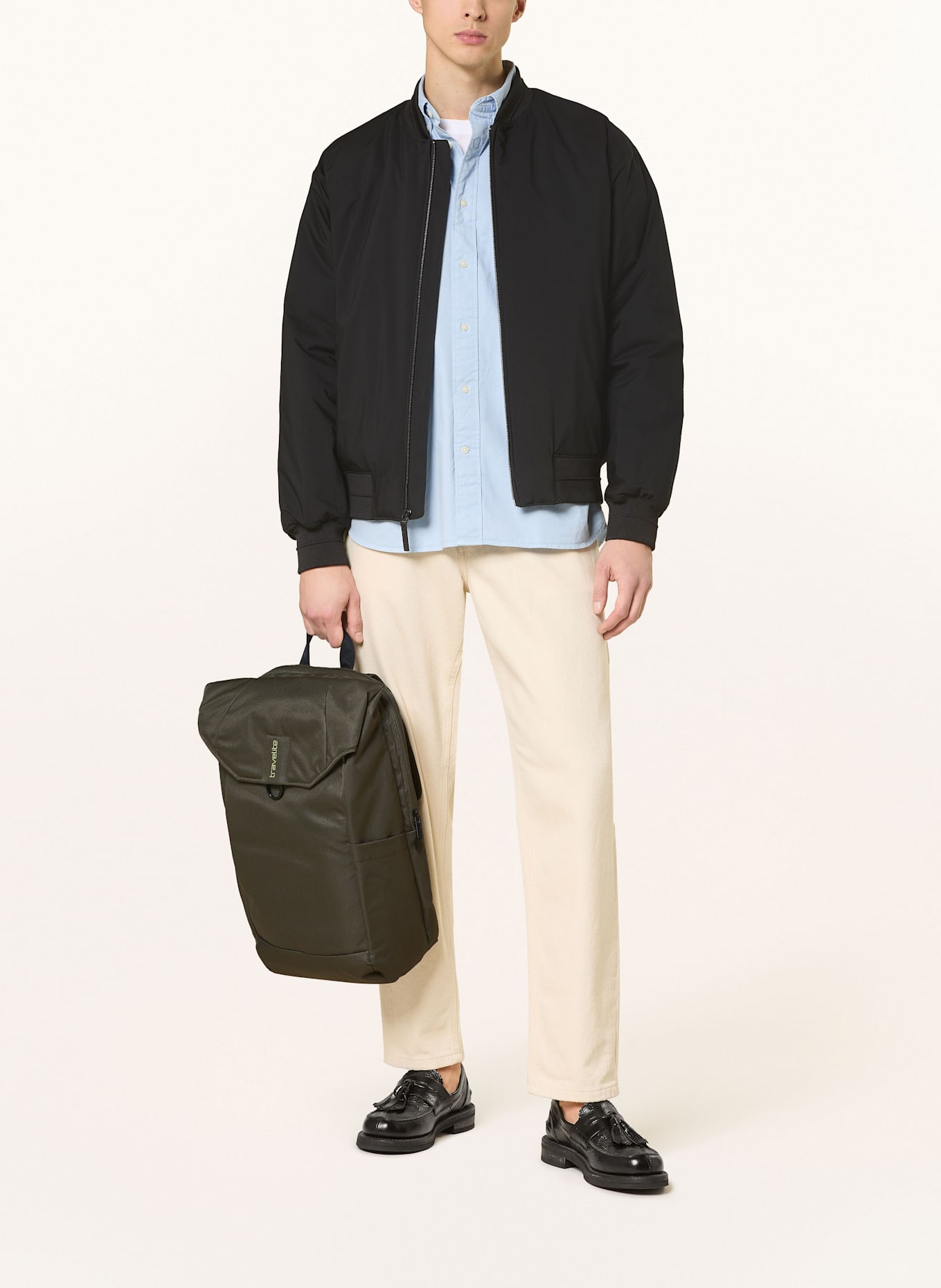 travelite Rucksack PATHWAY FOLD 24 l mit Laptop-Fach: KHAKI