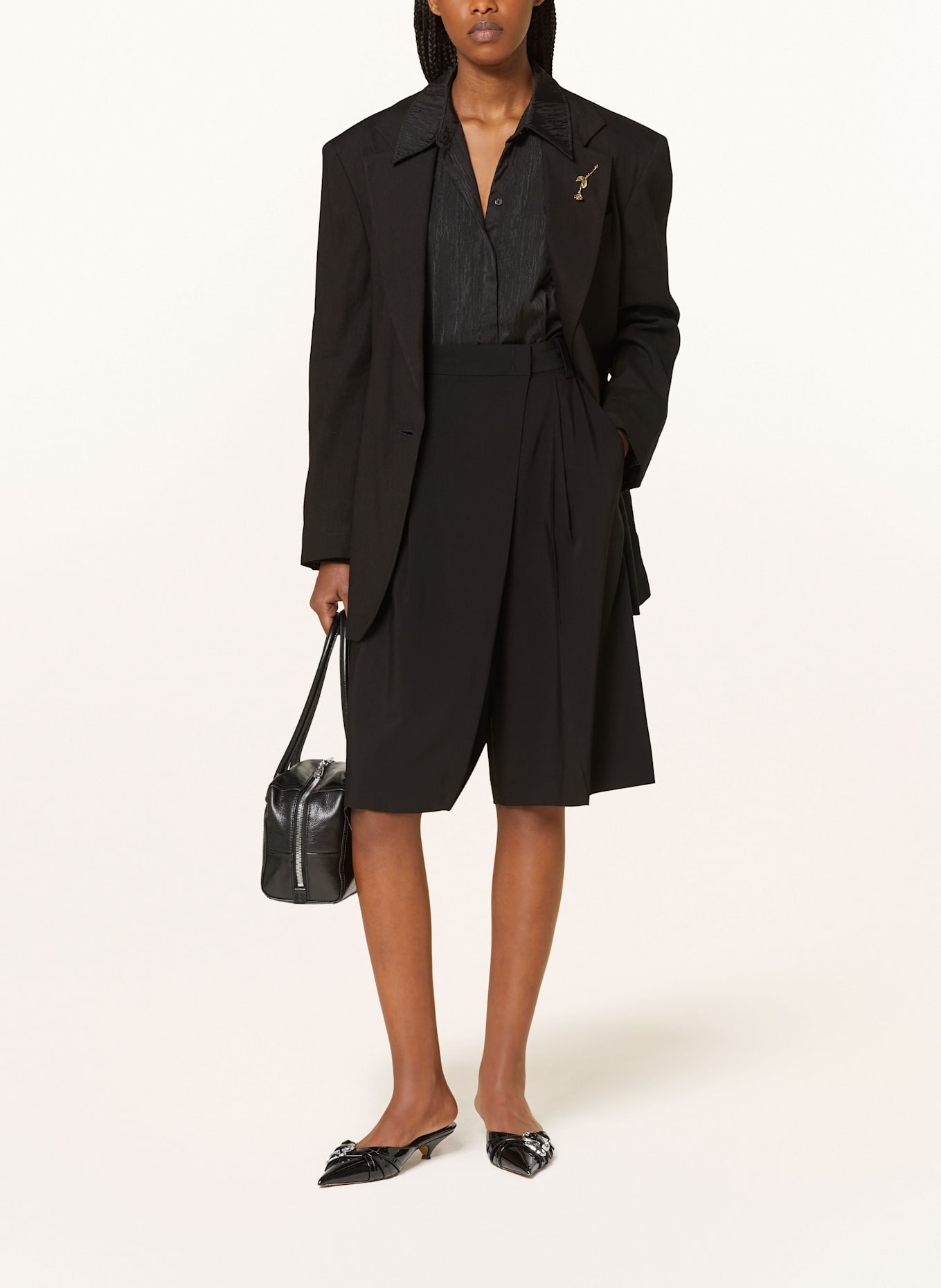 MARELLA Shorts: SCHWARZ