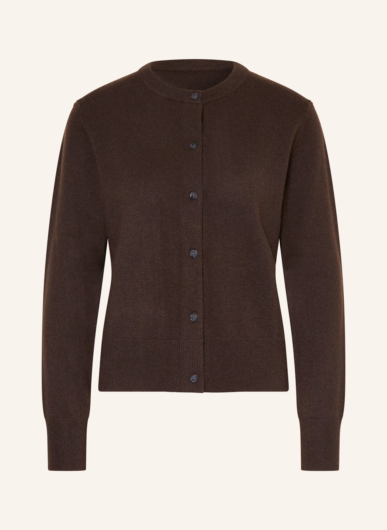 lilienfels Strickjacke aus Cashmere: DUNKELBRAUN