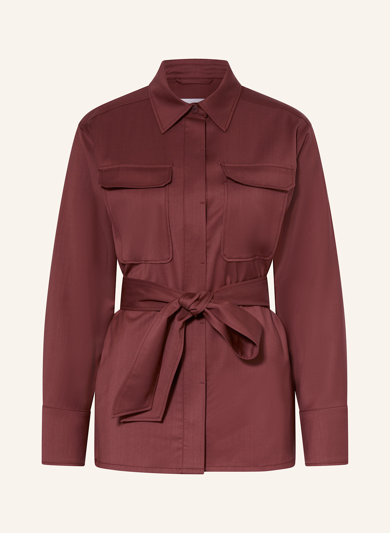 BOGNER Bluse: DUNKELROT