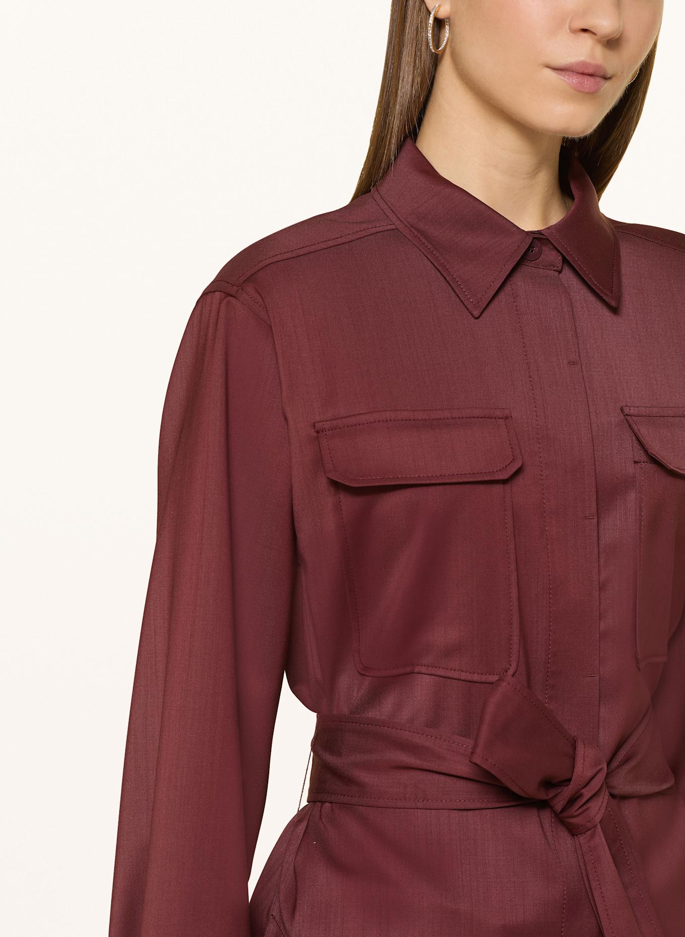 BOGNER Bluse: DUNKELROT