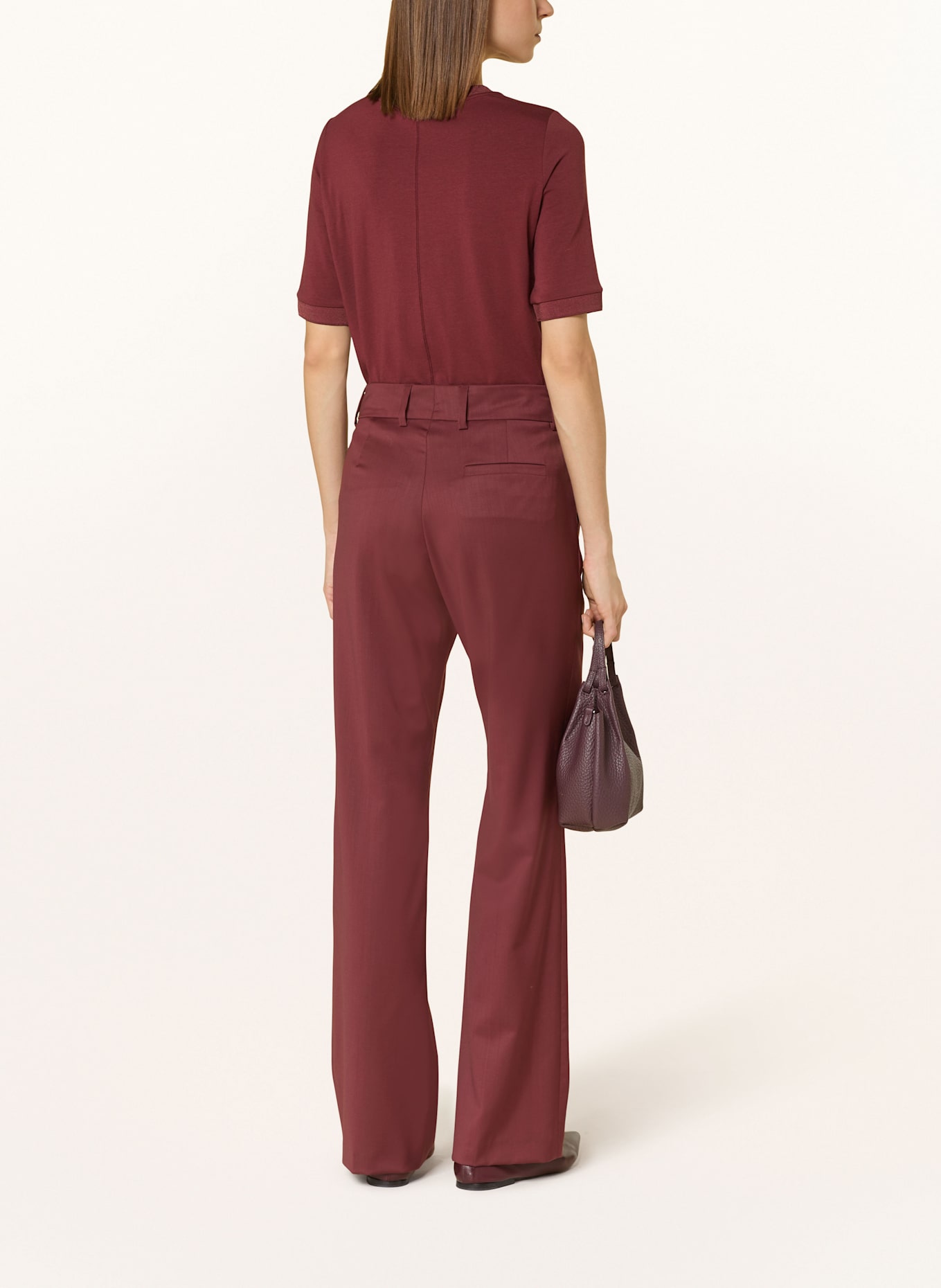 BOGNER Marlenehose JODY: DUNKELROT