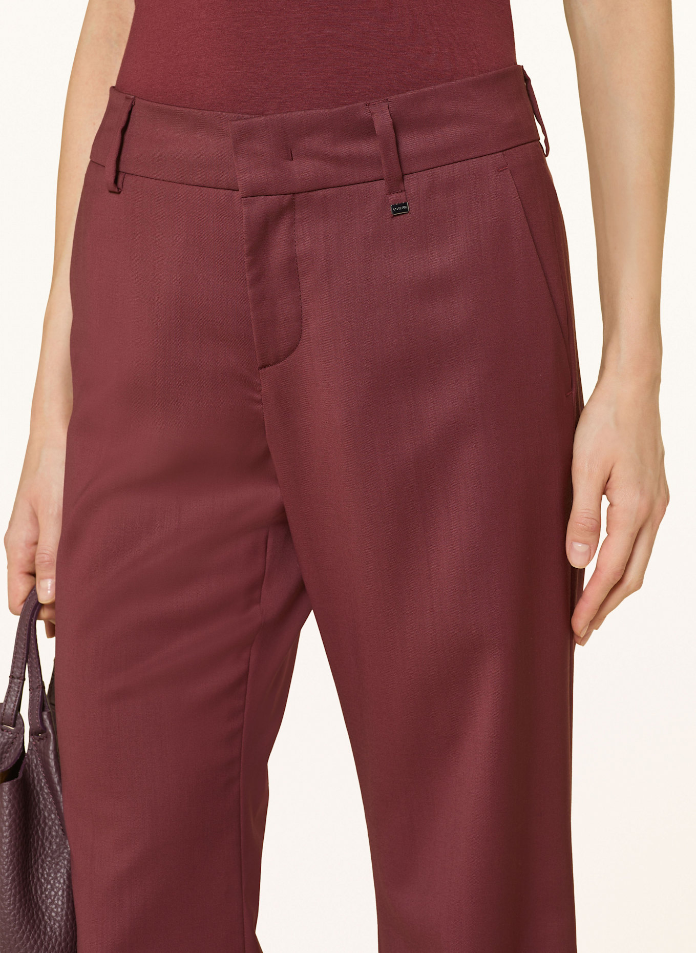 BOGNER Marlenehose JODY: DUNKELROT