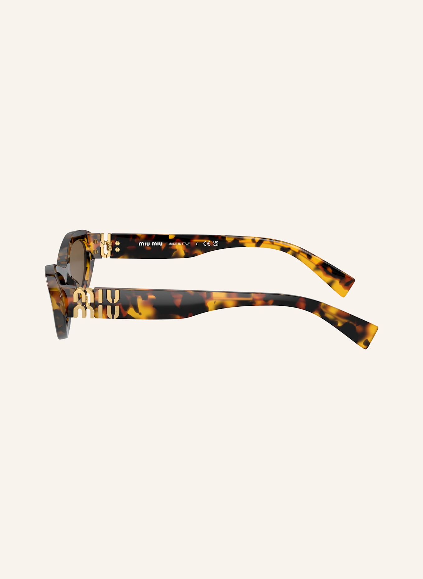 MIU MIU Sonnenbrille MU 09YS: VAU06B - HAVANA/ DUNKELBRAUN
