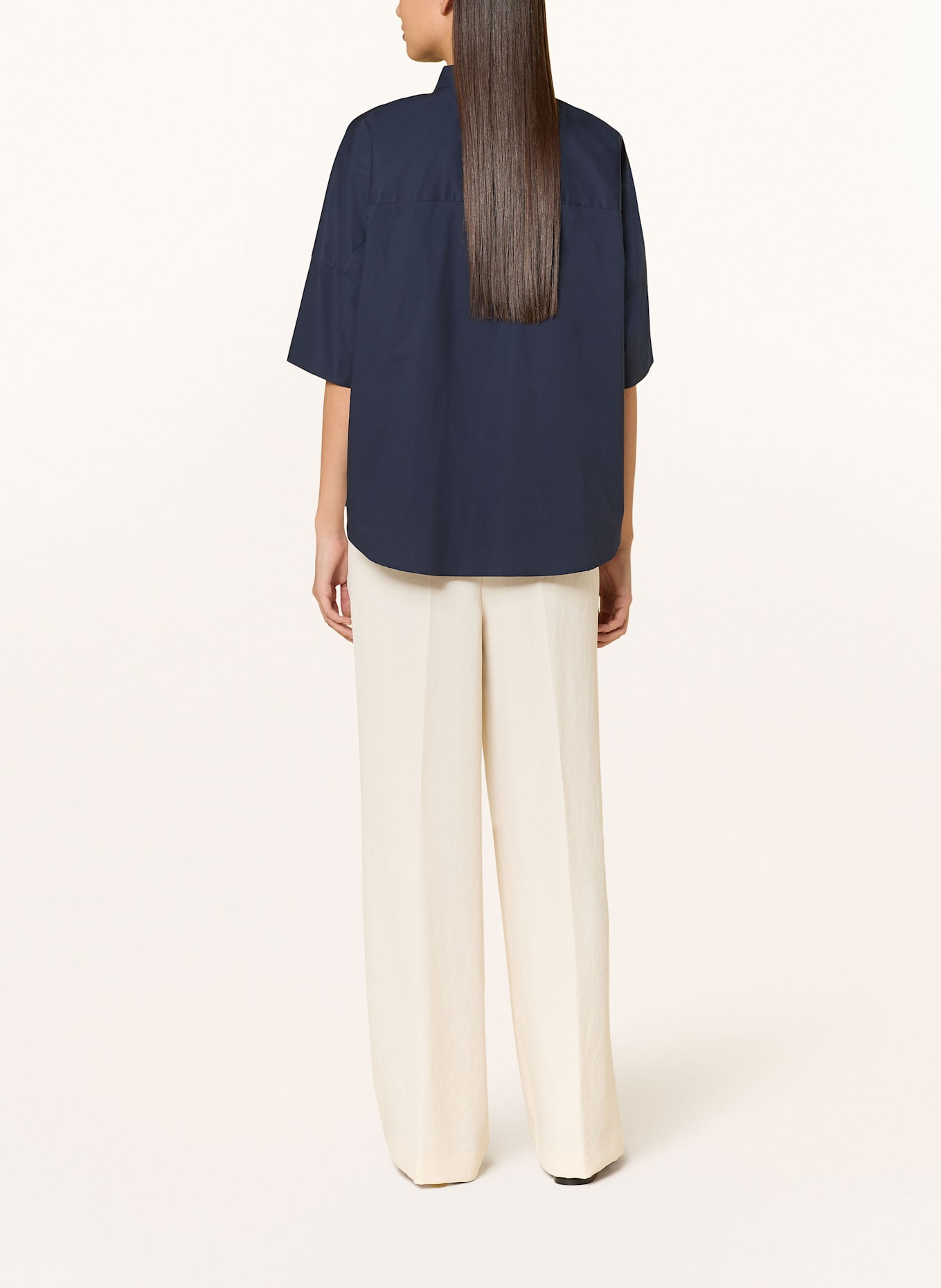 ROBERT FRIEDMAN Hemdbluse BIANCA: DUNKELBLAU