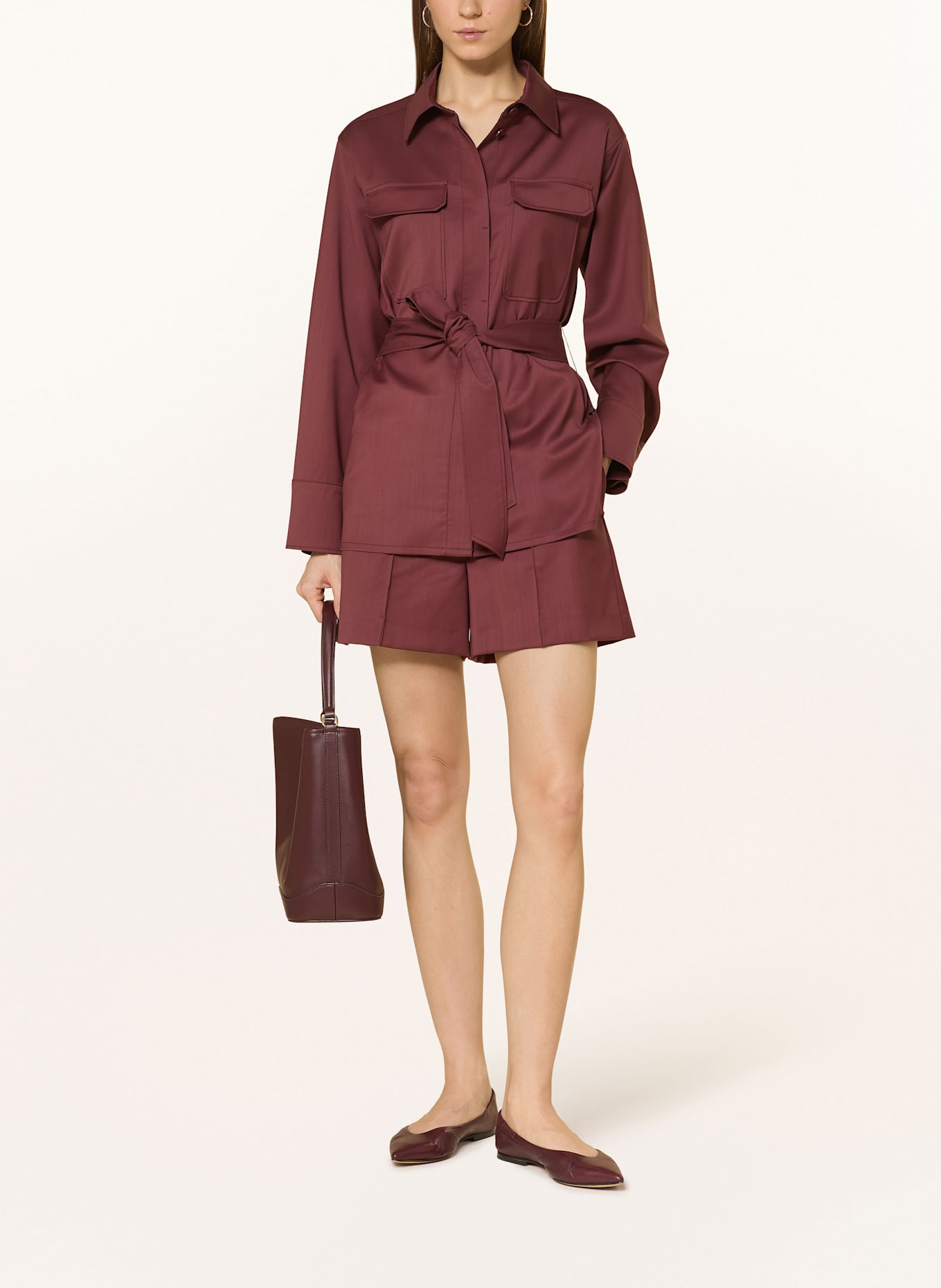 BOGNER Shorts JACE: DUNKELROT