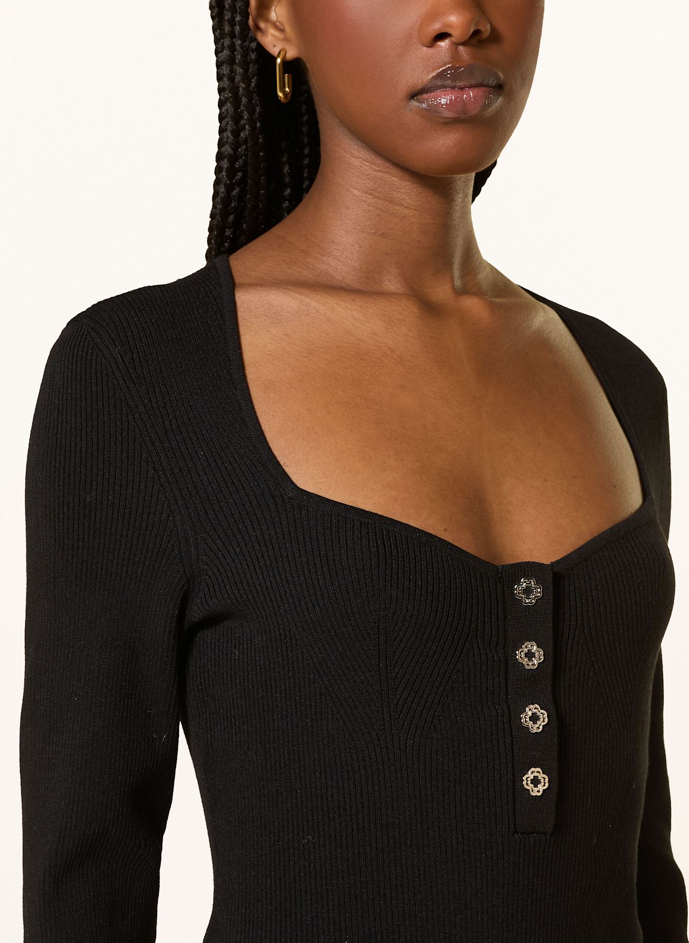 maje Strickshirt: SCHWARZ