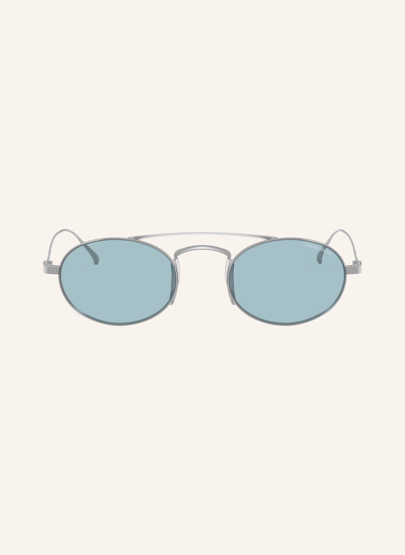 GIORGIO ARMANI Sunglasses AR6161T: 3387/1 - SILVER/ BLUE
