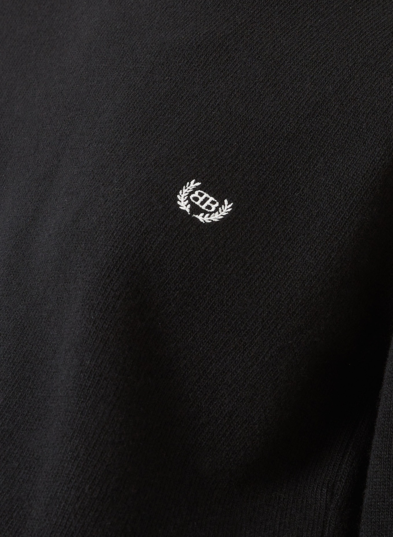 BALENCIAGA Pullover: SCHWARZ / HELLBRAUN