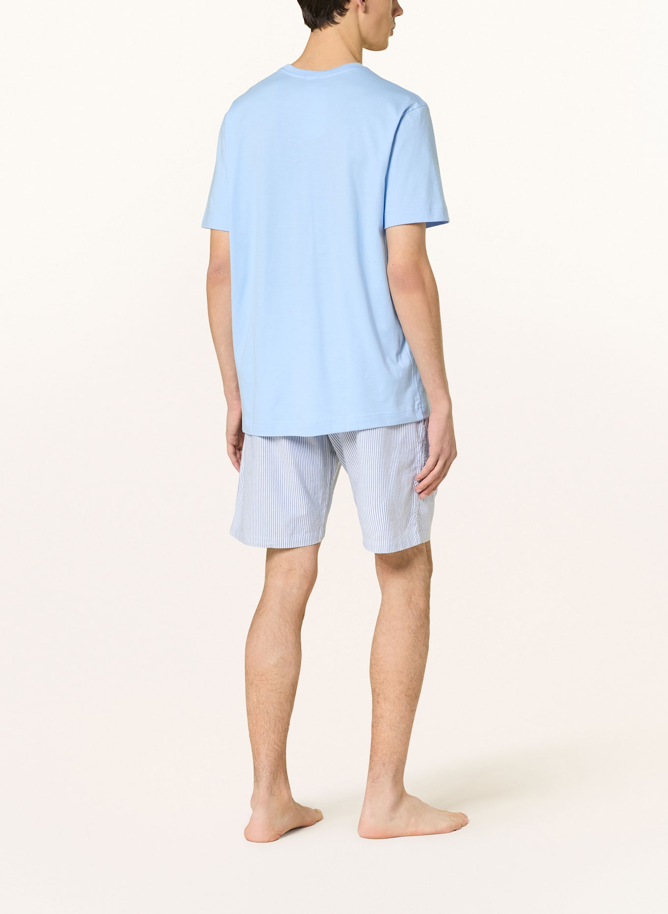 mey Schlafshirt Serie NEO: HELLBLAU
