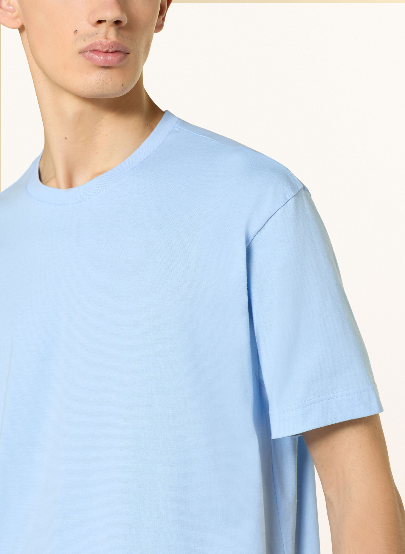 mey Schlafshirt Serie NEO: HELLBLAU