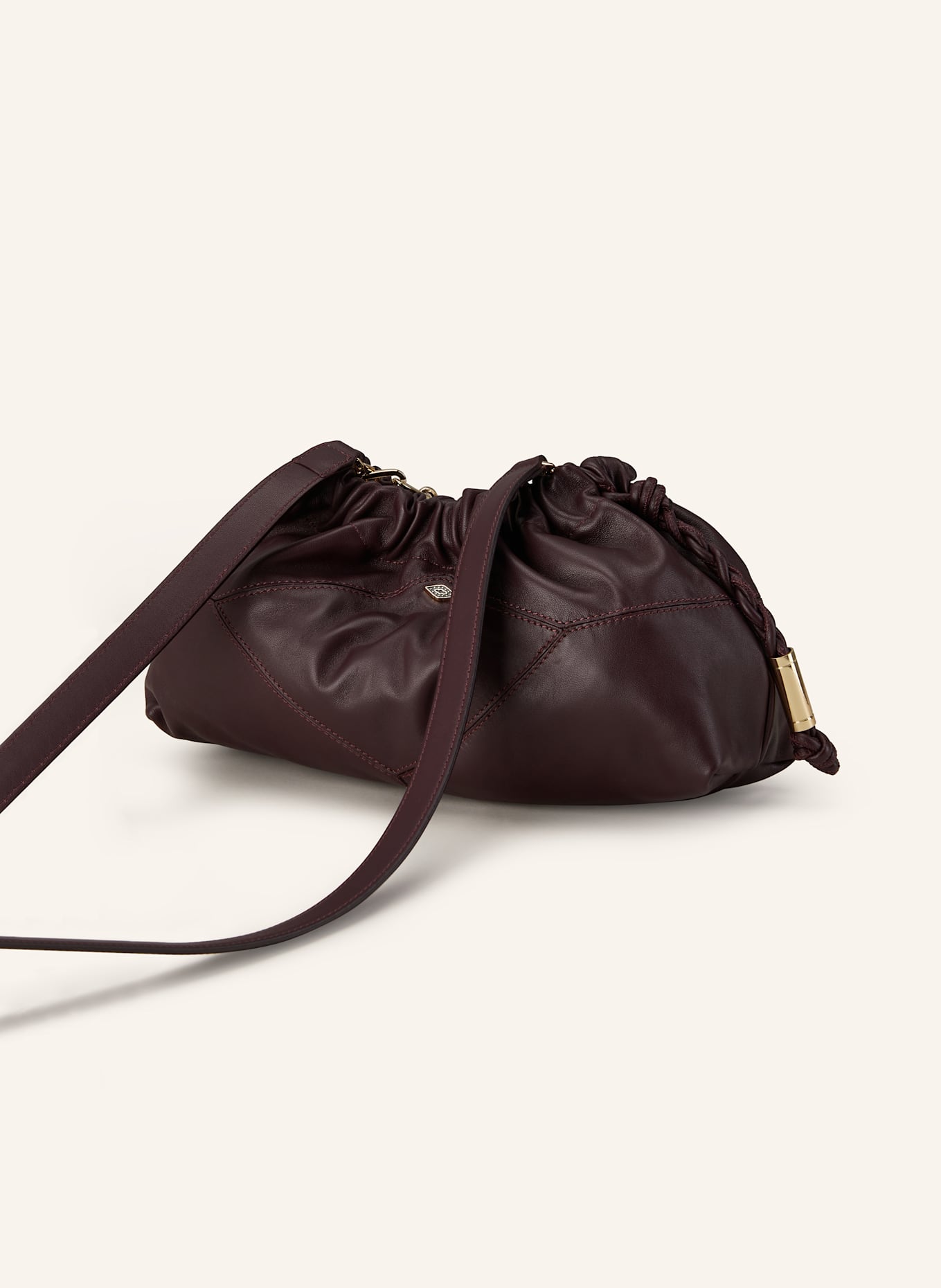 ba&sh Handtasche JUNE: DUNKELROT