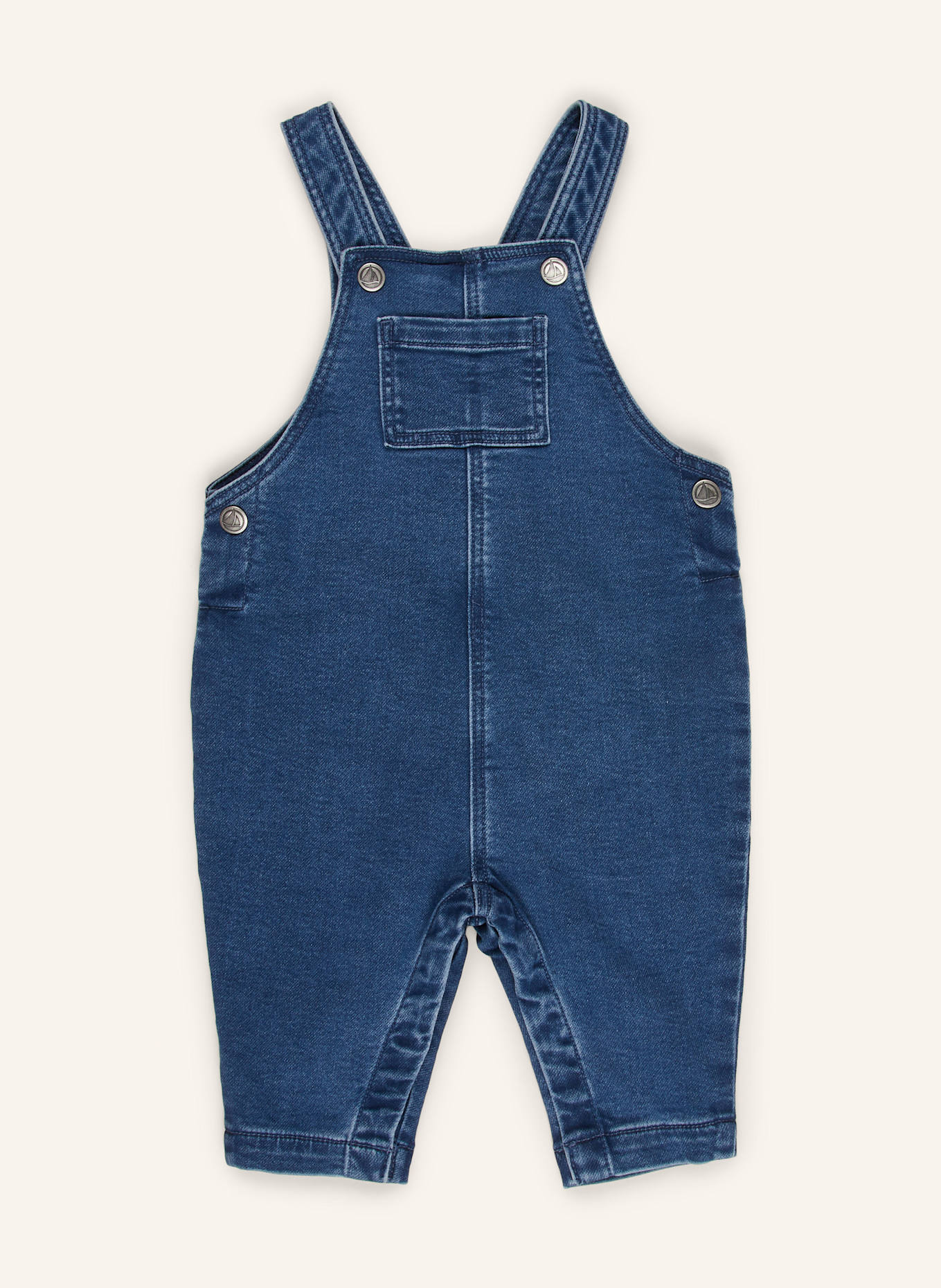 PETIT BATEAU Latzhose in Jeansoptik: 01 BLEU D