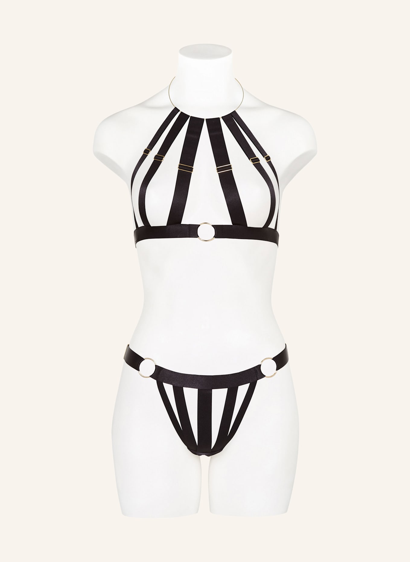 Aubade Set LUST FOR LIFE: BH und String: SCHWARZ