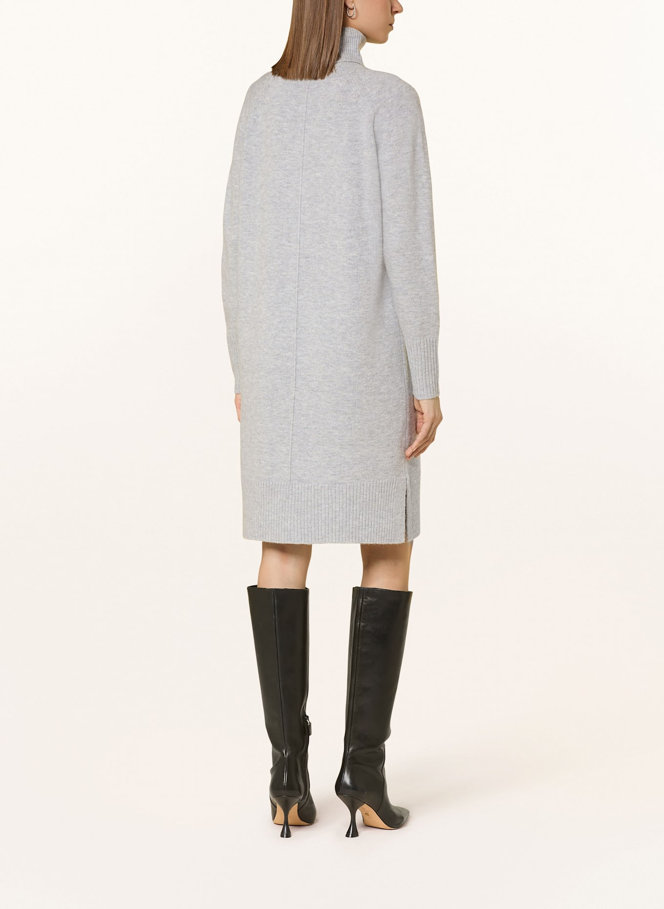 HOBBS Strickkleid NESSA: HELLGRAU