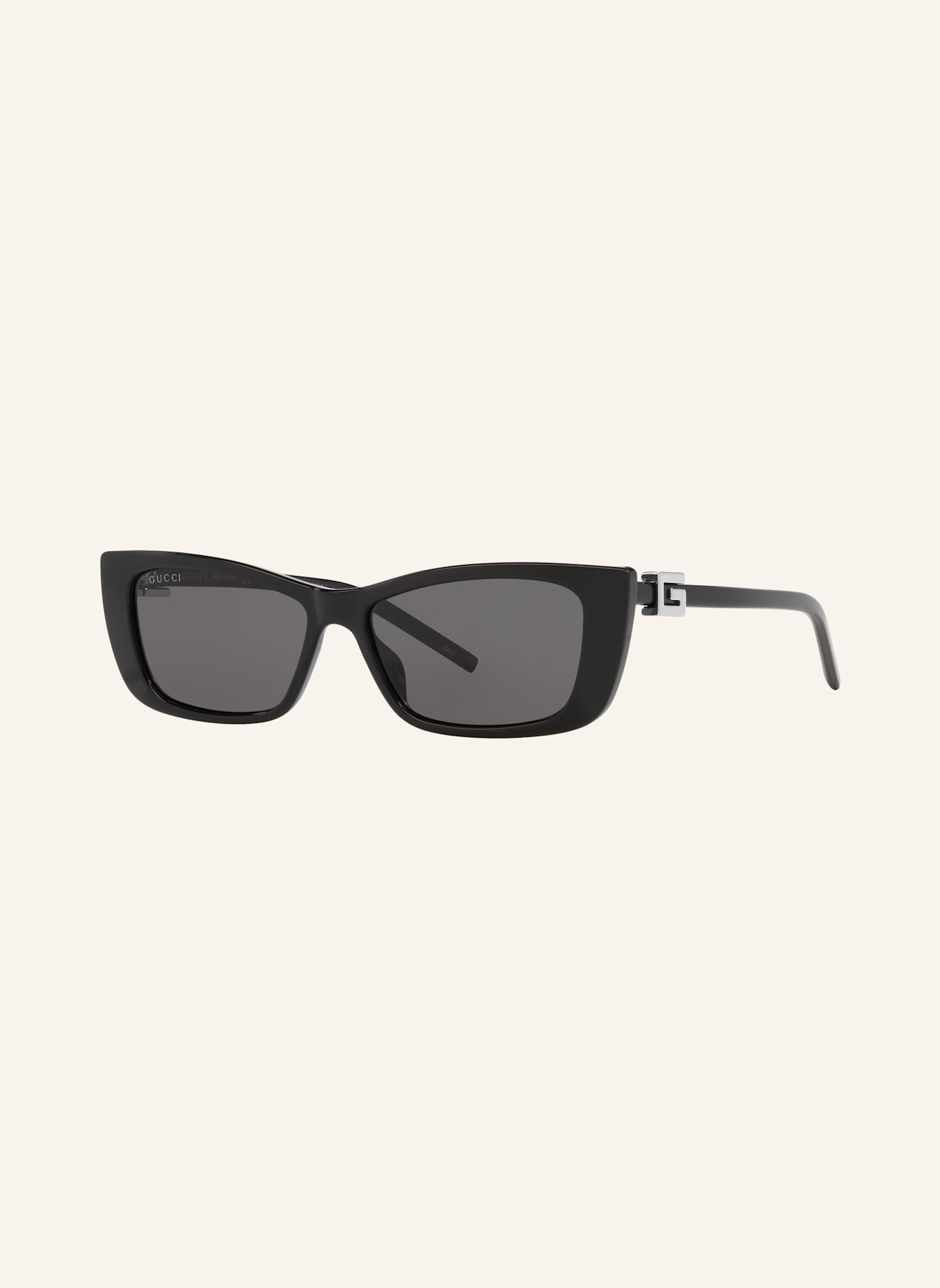GUCCI Lunettes de soleil GC002291: 1100L1 - NOIR/ GRIS FONCÉ