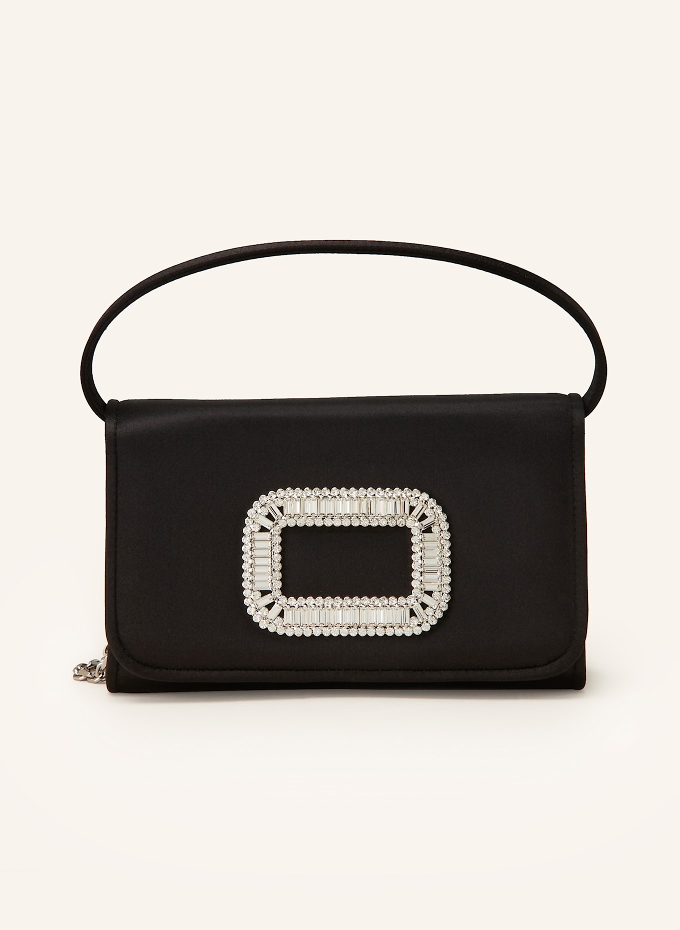 Roger Vivier Micro Bag PILGRIM in schwarz