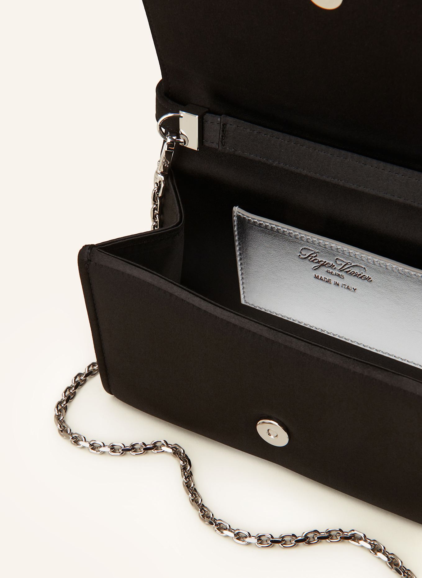 Roger Vivier Micro Bag PILGRIM: SCHWARZ