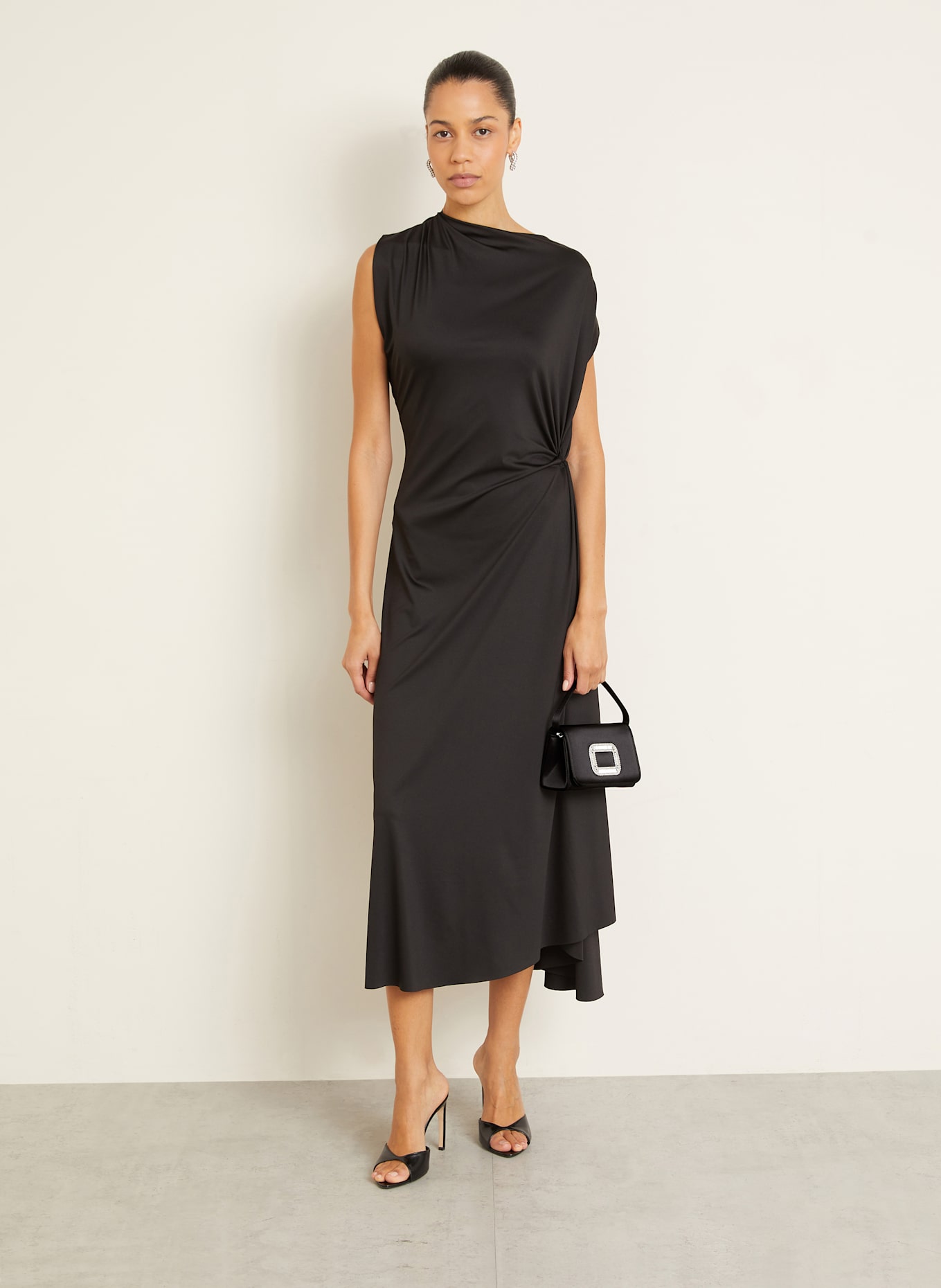 Roger Vivier Micro Bag PILGRIM: SCHWARZ